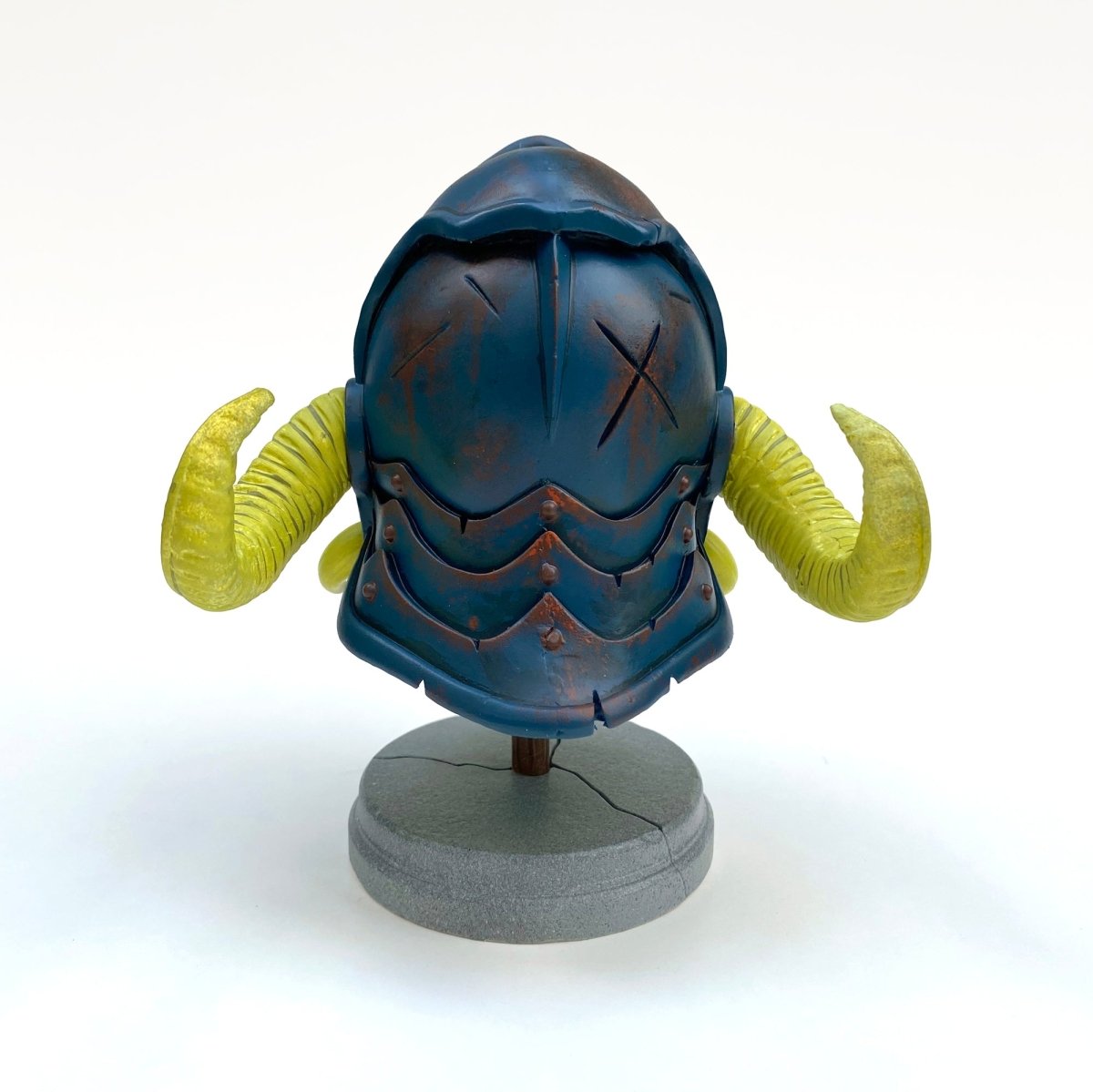 K-nor Warrior Skull Resin Figure