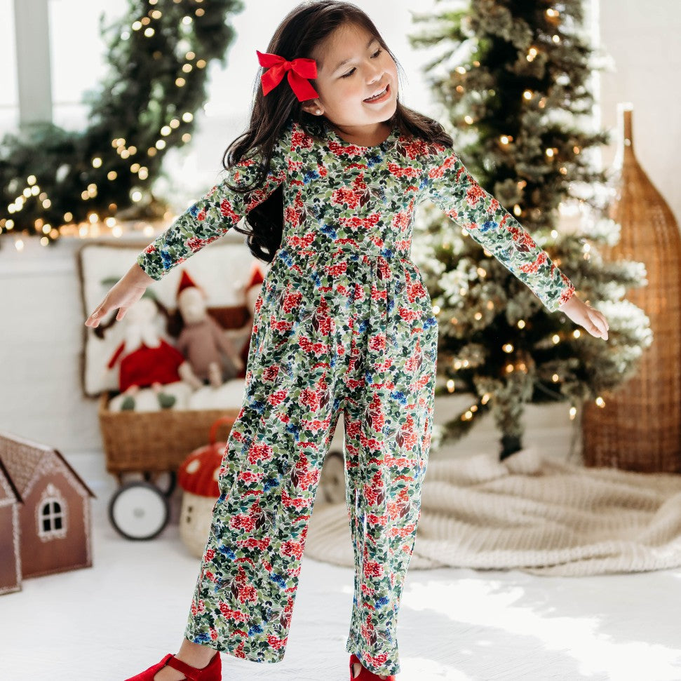 Ivy Romper - Crimson Noel