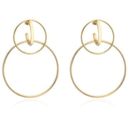 Kara Double Hoop