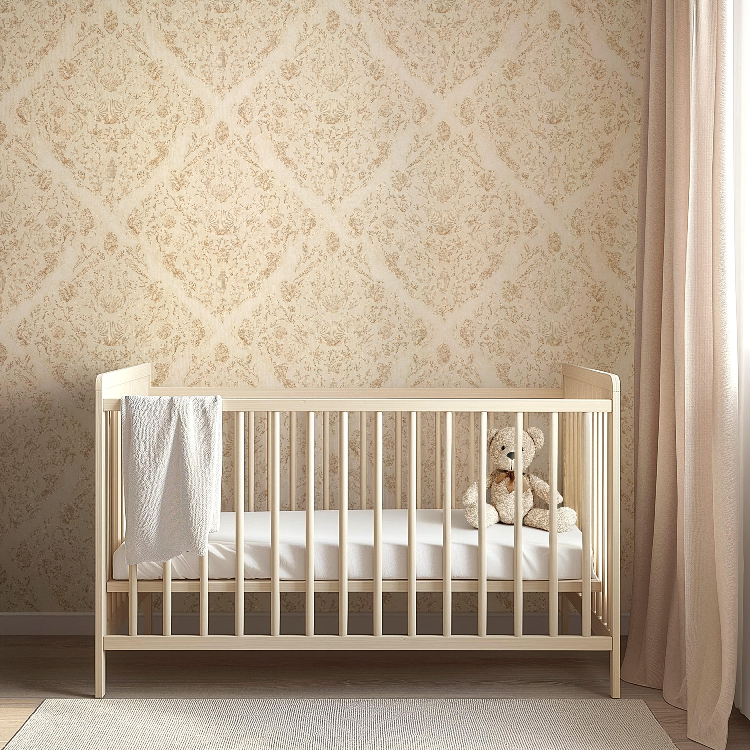 Karina Wallpaper By Naturally Antique