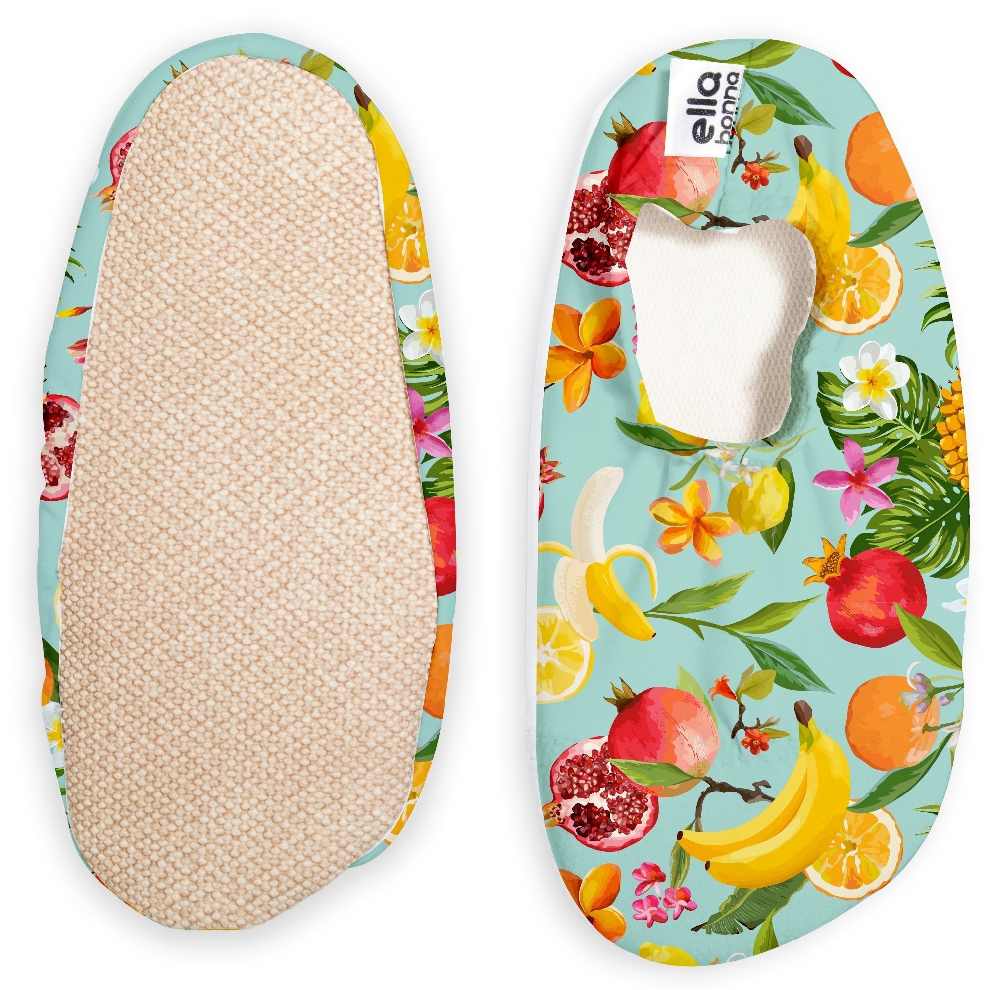 Non-slip Sole, Unisex Baby, Children's Sea Shoes, Pool Booties, Fruits
