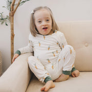 Keep Calm And Carrot On 2pc Bamboo Pajama Set
