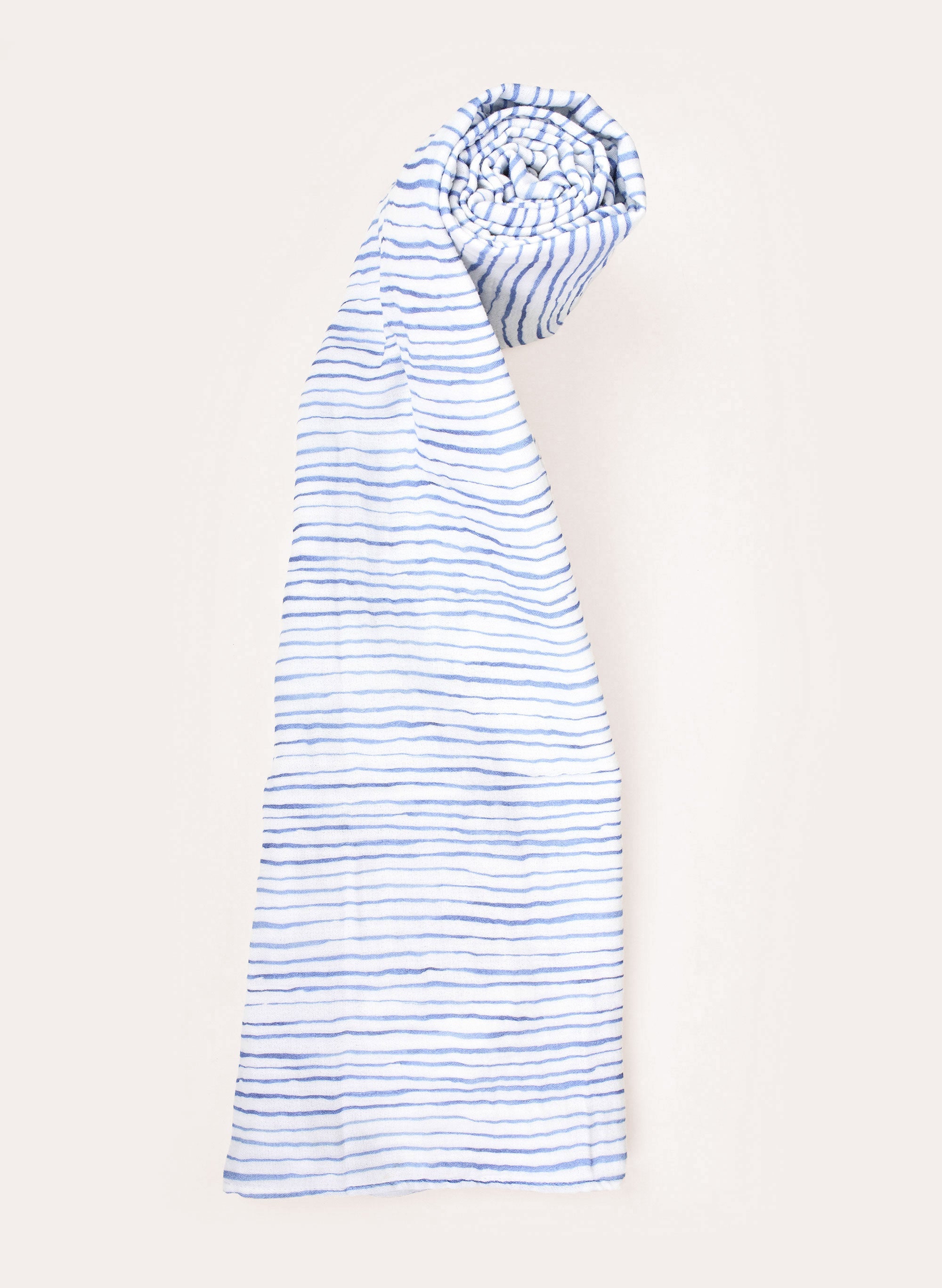 Wave Stripe Shawl Blanket