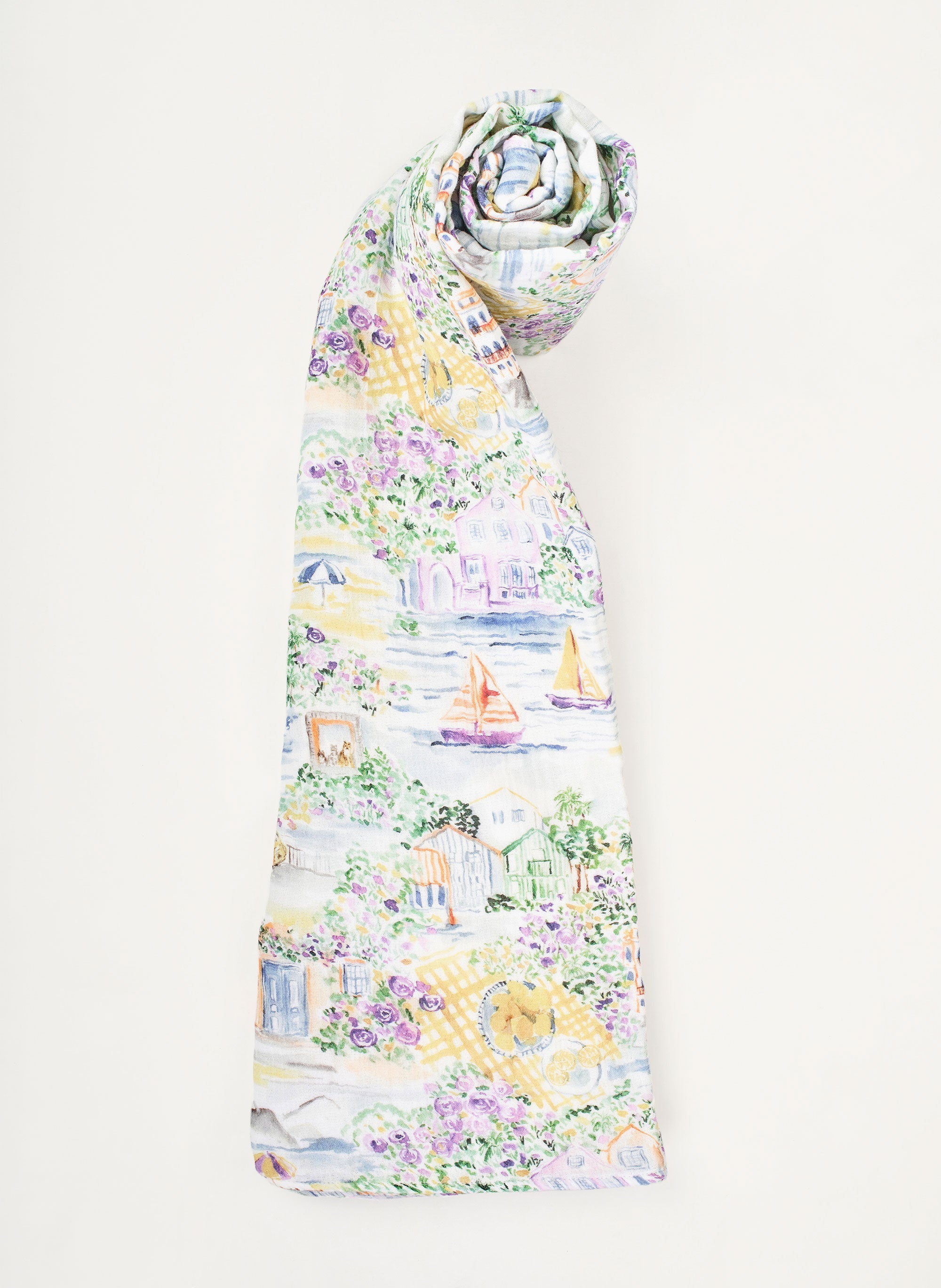 Tummytime Bib & Shawl Blanket Set - Limoncello