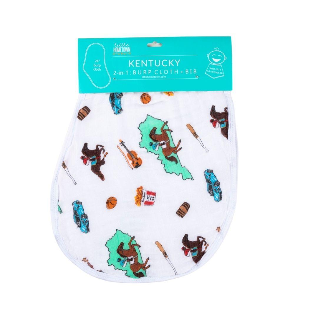 Kentucky Fried Baby Gift Bundle Bamboo Cotton Swaddle, Bib, Onesie