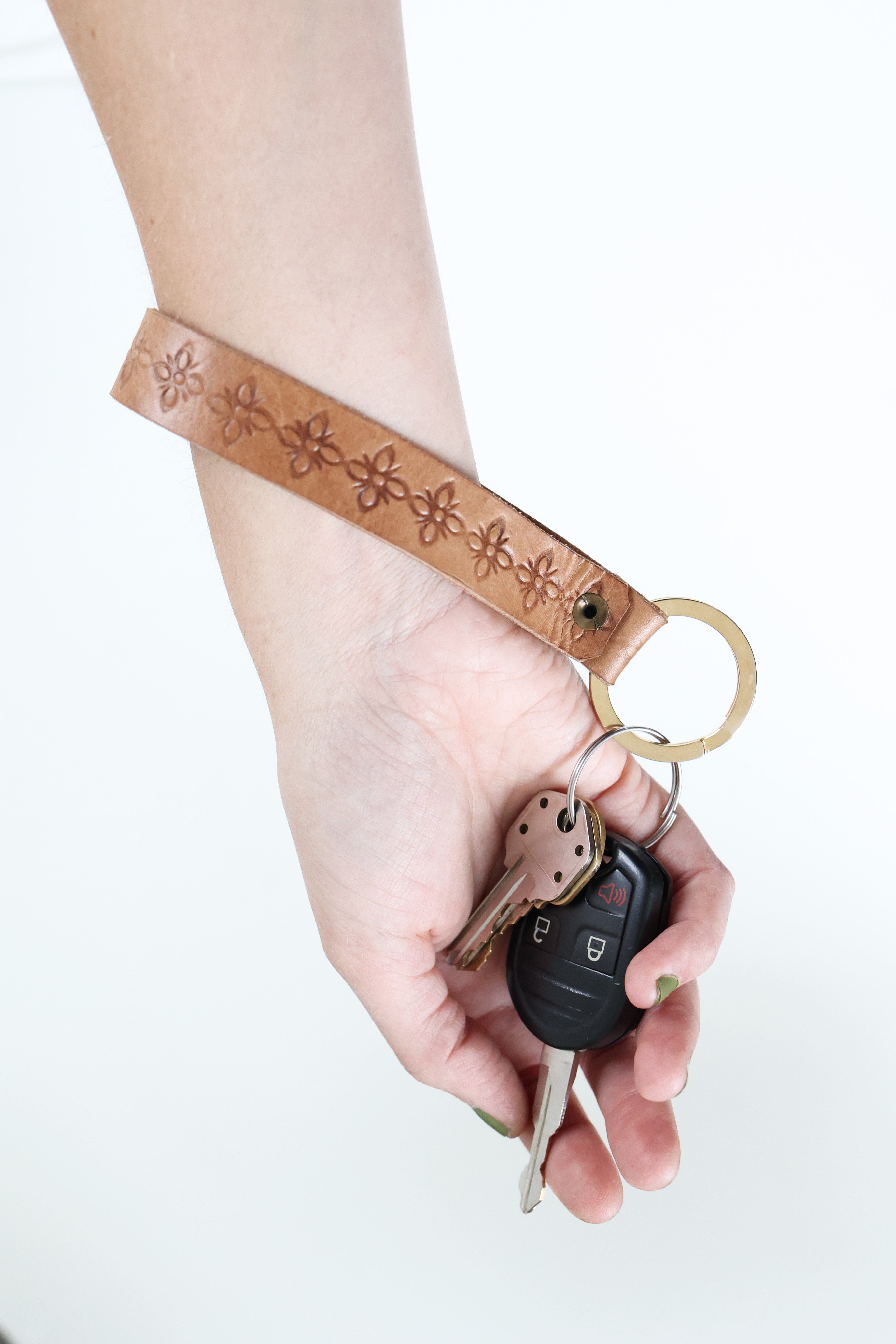 Blossom Keychain Wristlet