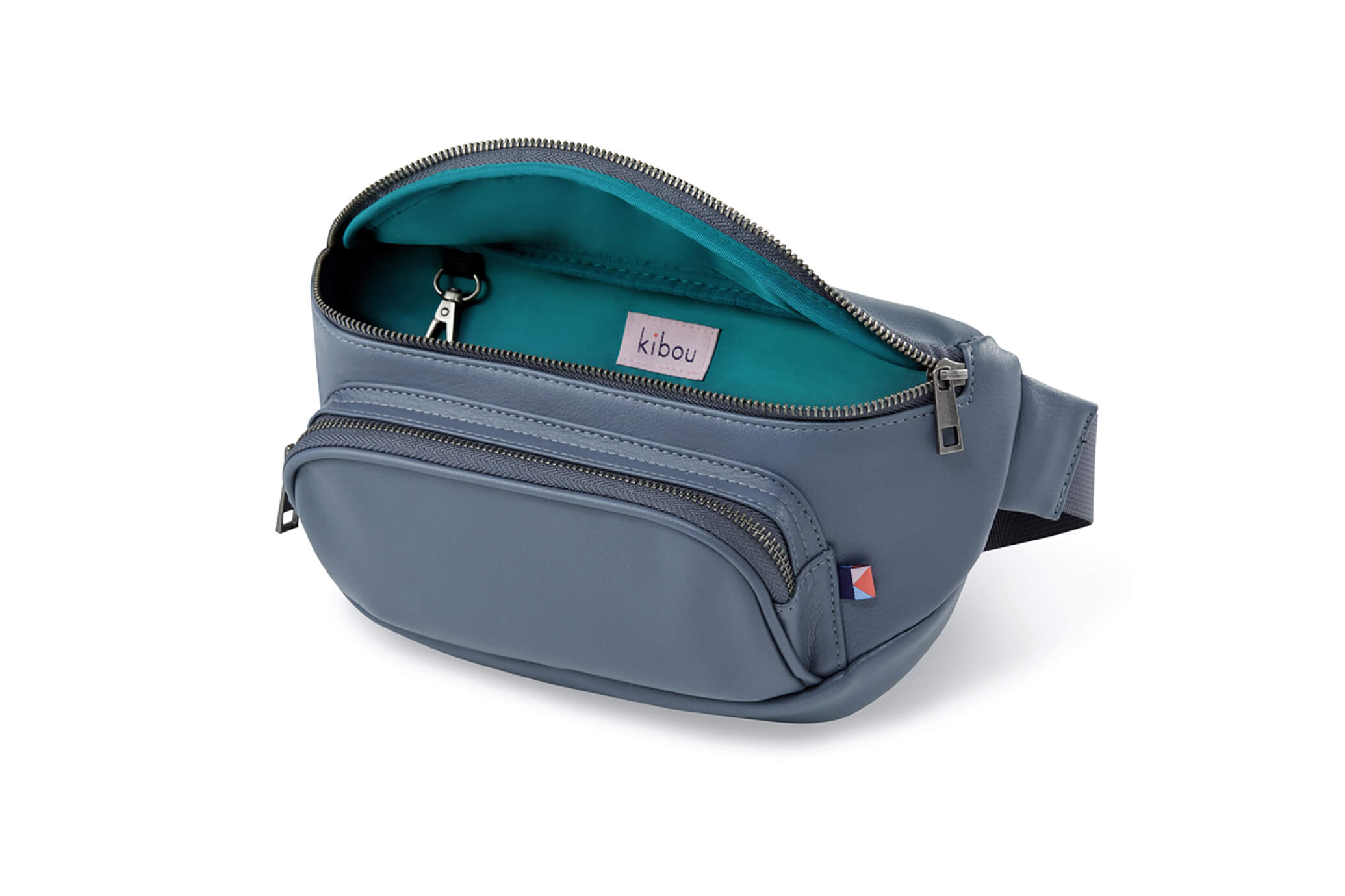 Kibou Vegan Leather Bag - Smoky Indigo