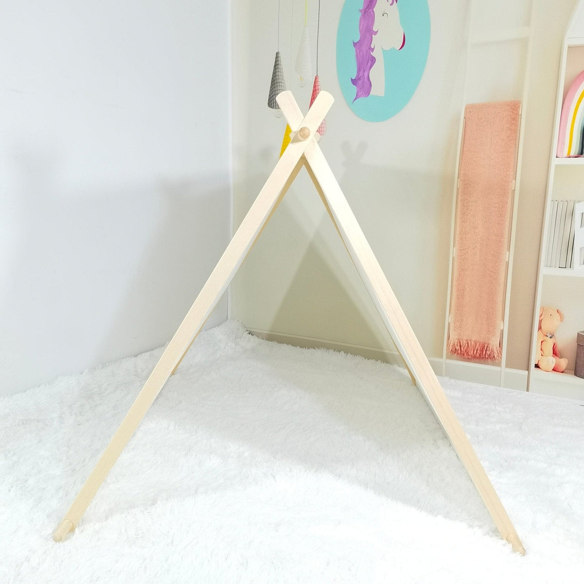 Kids A-frame Sleepover Tents With Lights
