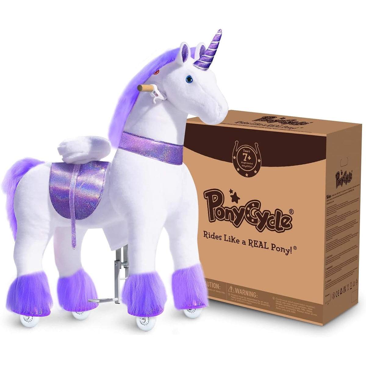 Model U® Unicorn Ride-on Toy Age 7+ – Purple