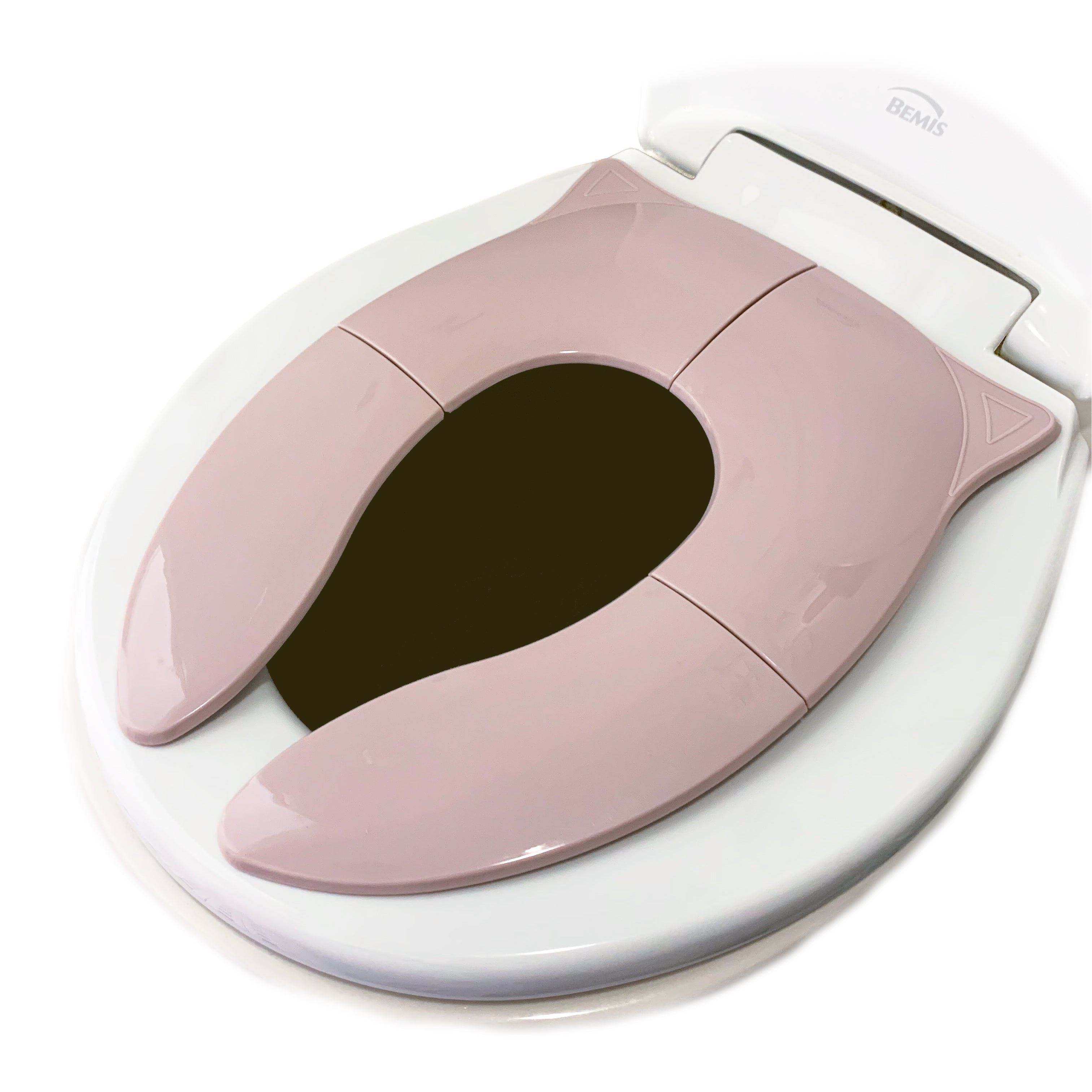 Folding Kids Toddler Travel Potty Seat - Blush Pink