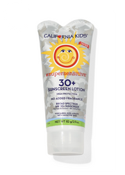 California Kids® #supersensitive™ Broad Spectrum Spf 30+ Sunscreen