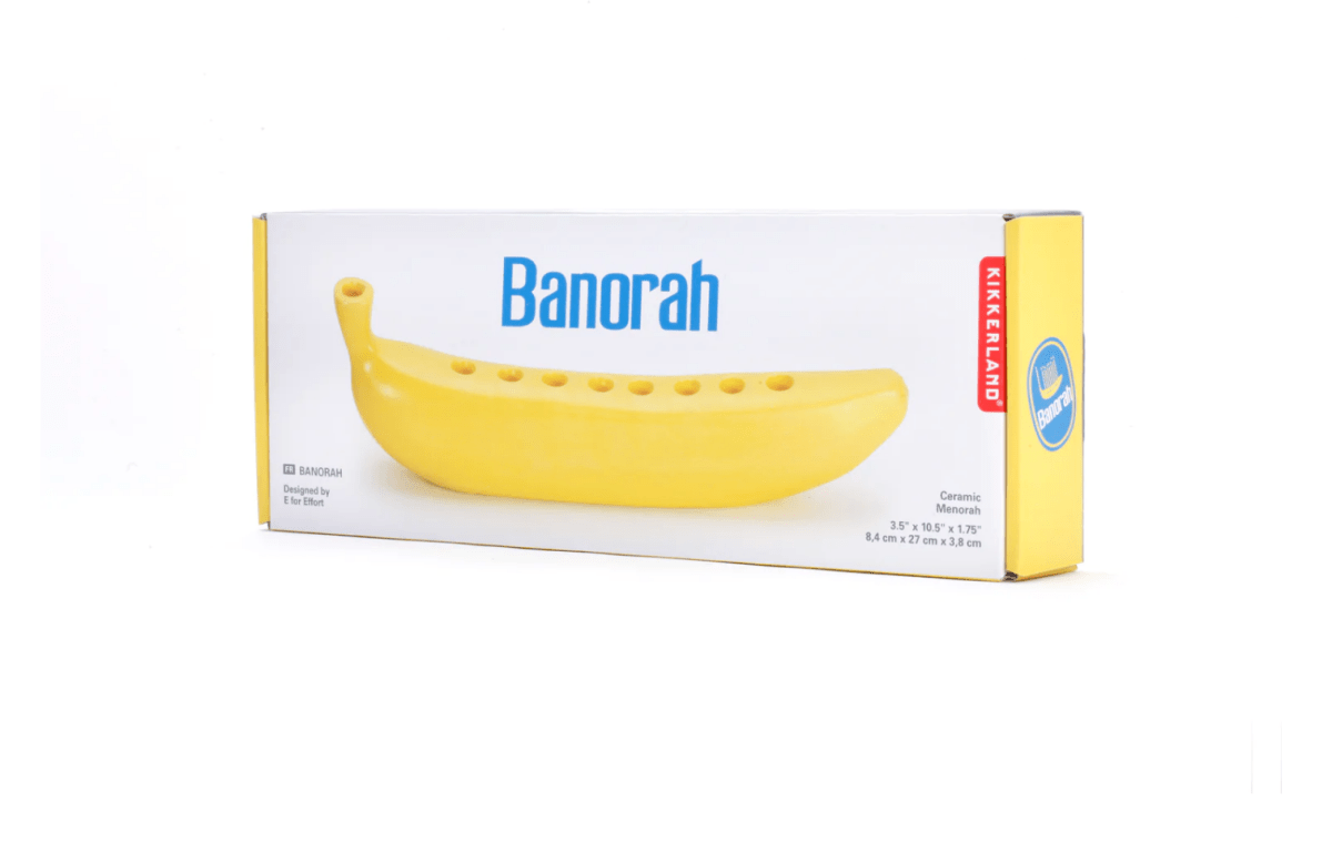 Kikkerland Banorah Banana Menorah