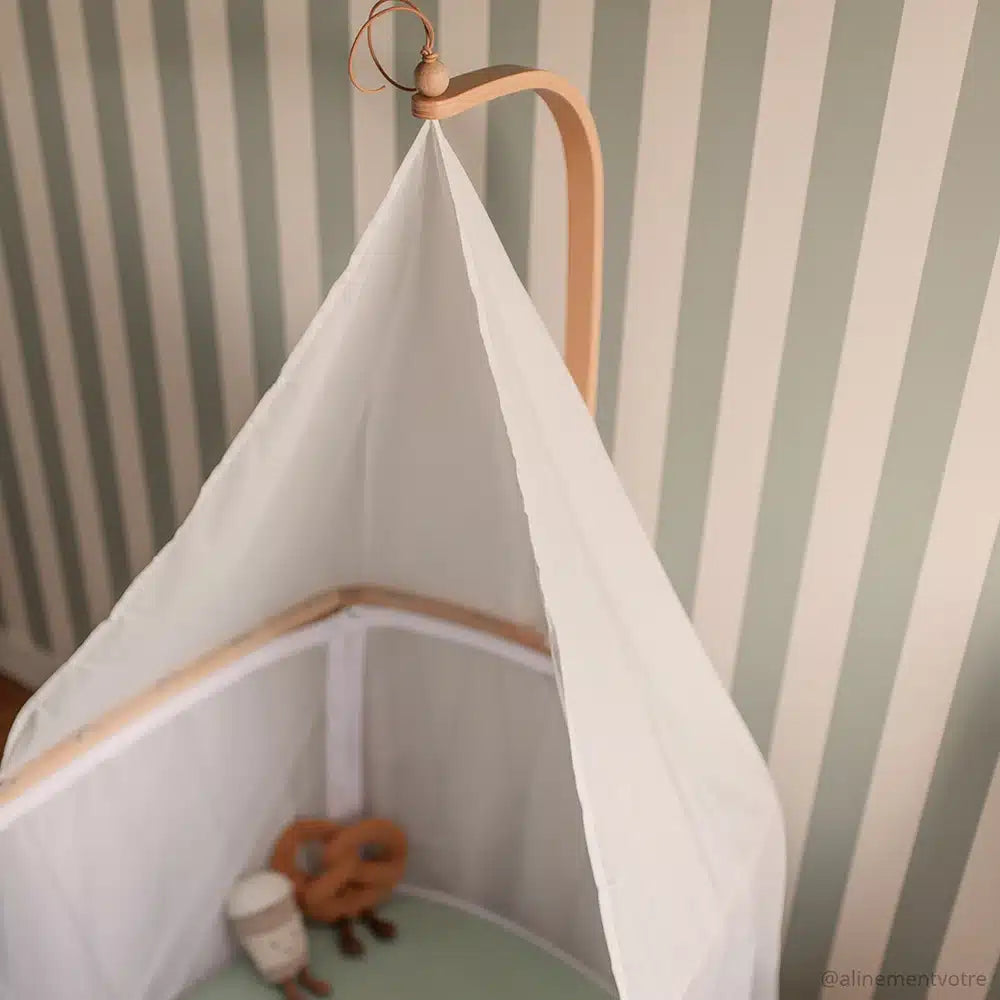 White Veil Canopy For Kimi Baby Bed