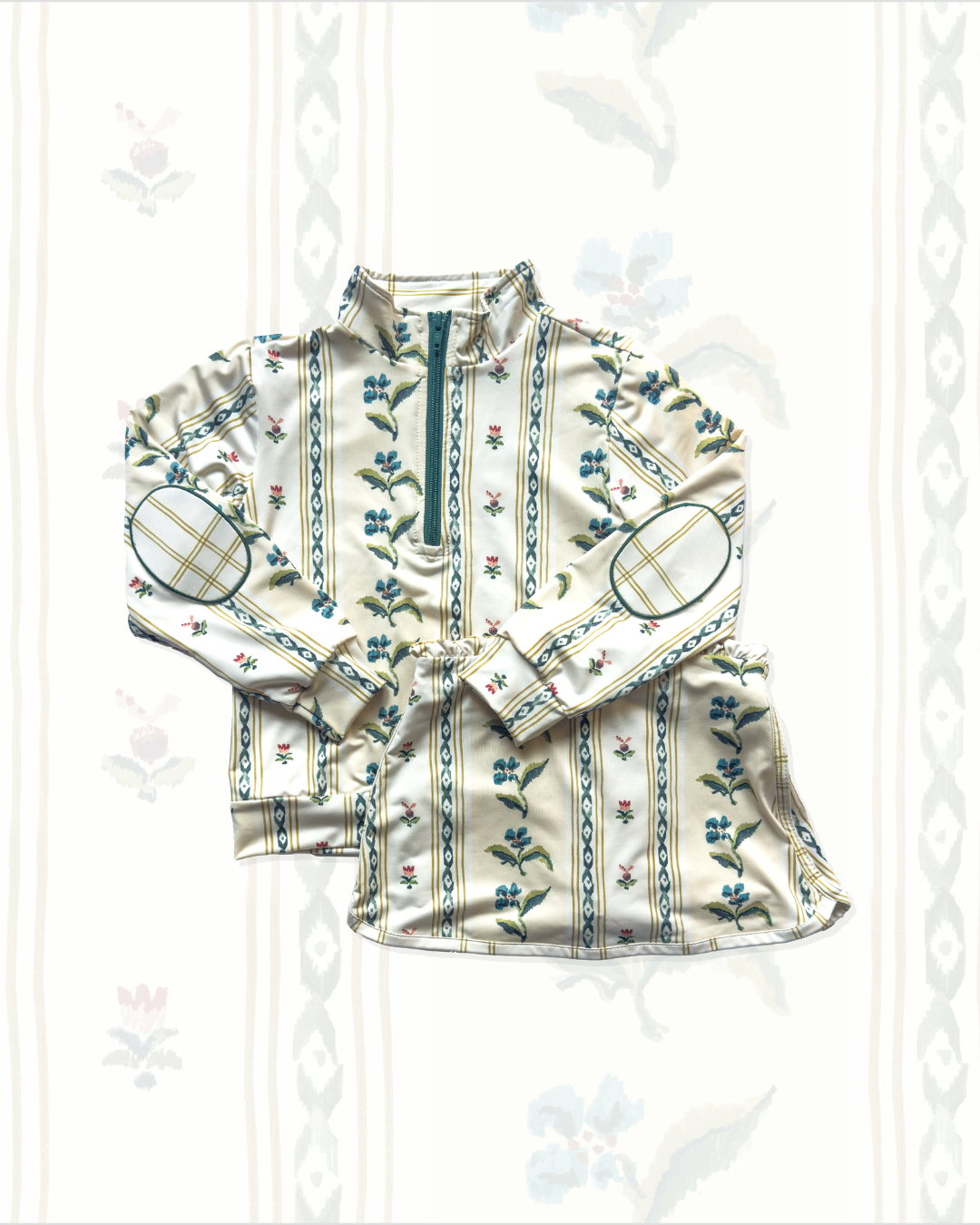 Kitt Set In French Stripe/window Pane