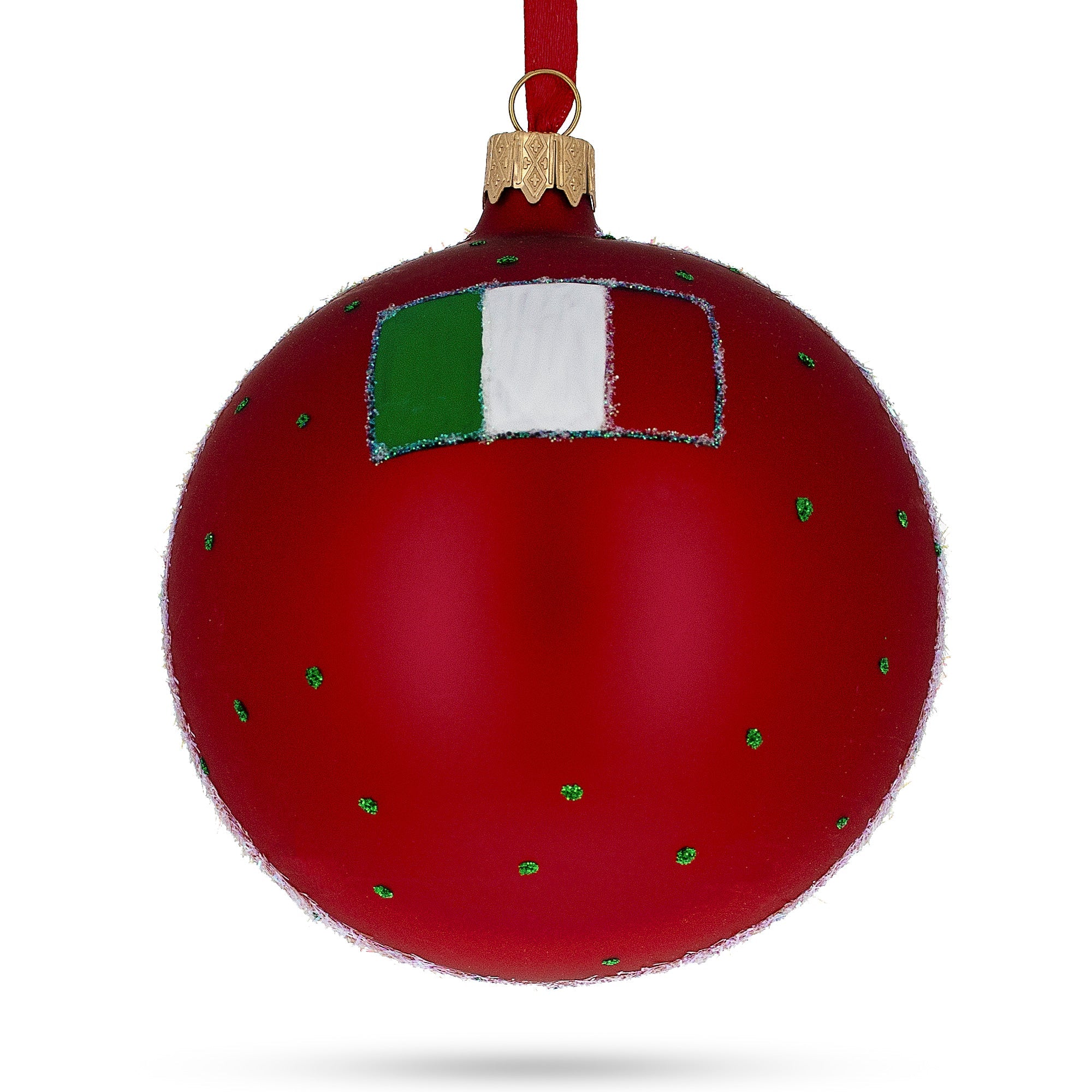 Venetia, Italy Glass Ball Christmas Ornament 4 Inches