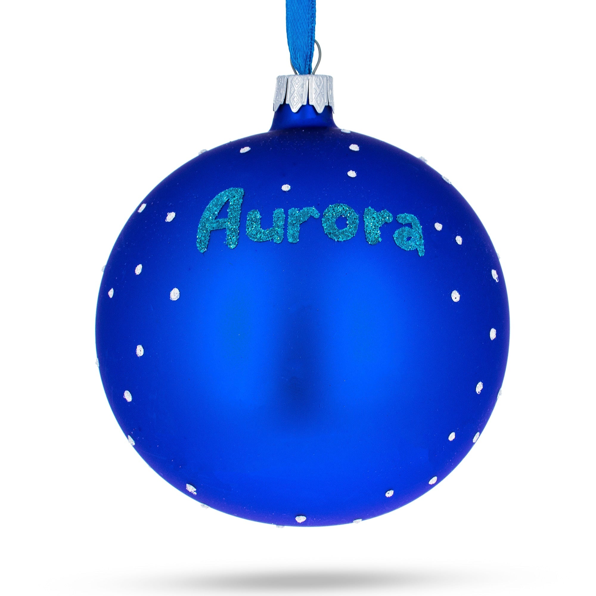 Aurora, Colorado Glass Ball Christmas Ornament 4 Inches