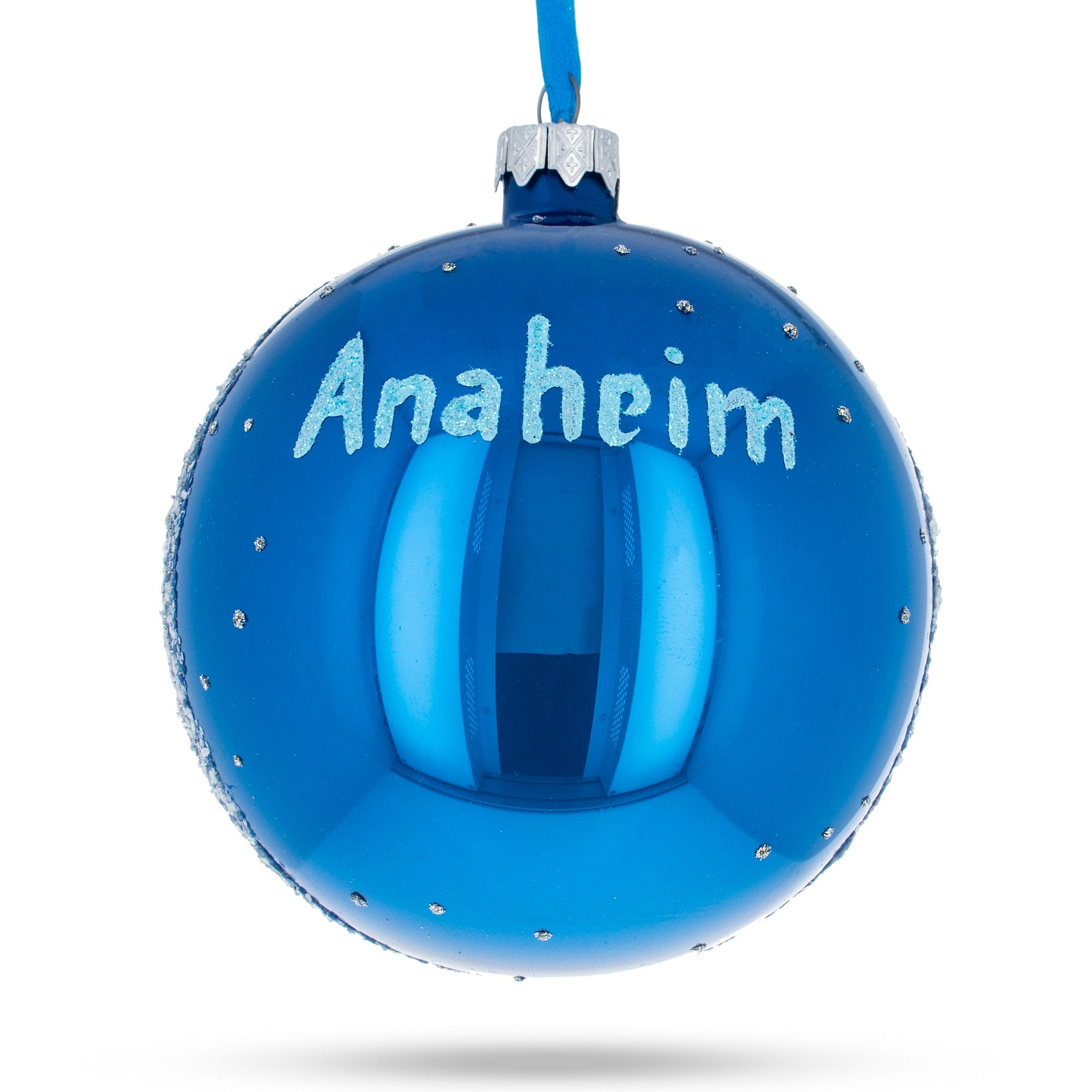 Anaheim, Maryland Glass Ball Christmas Ornament 4 Inches