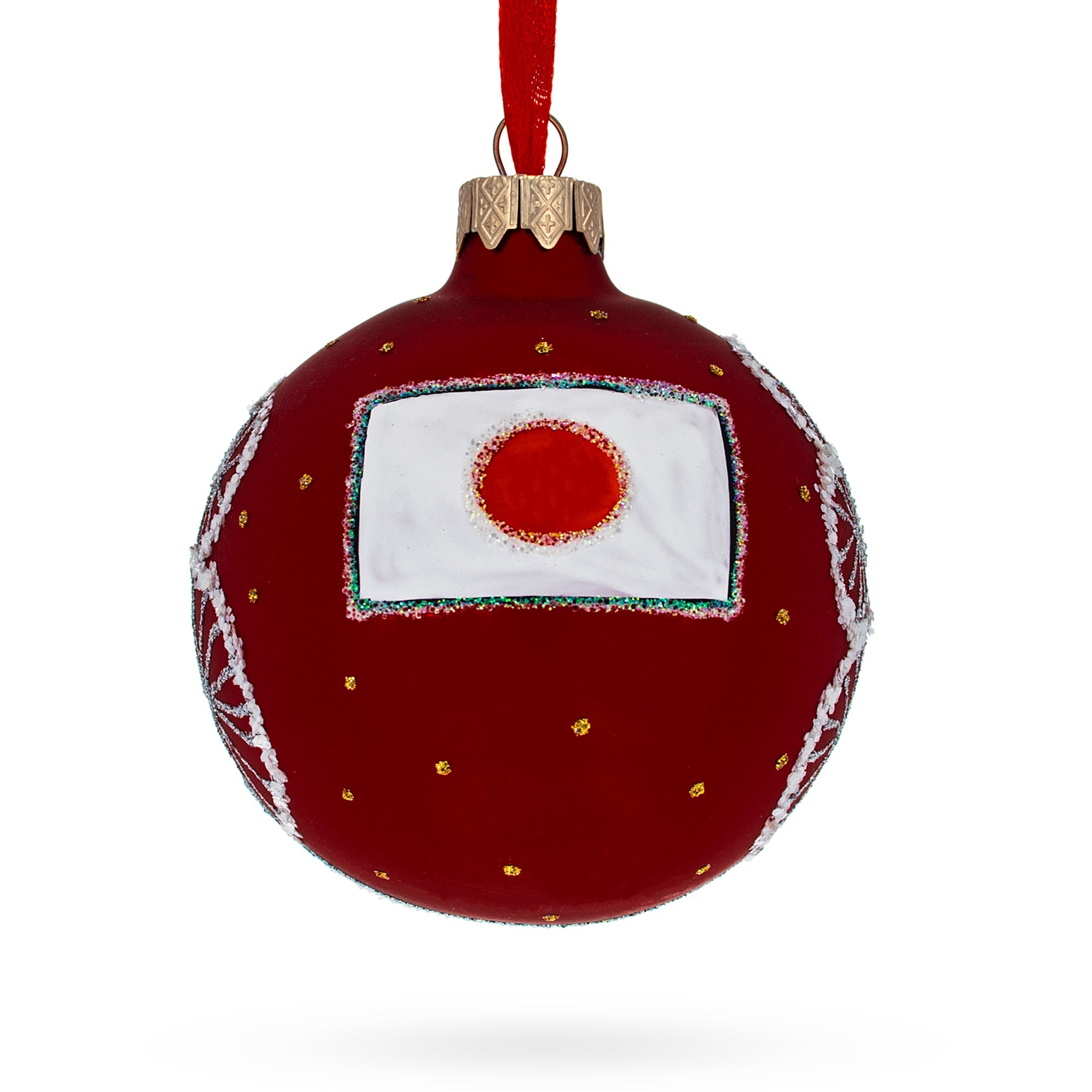 Meiji Jingu Shrine, Tokyo, Japan Glass Ball Christmas Ornament 3.25 Inches