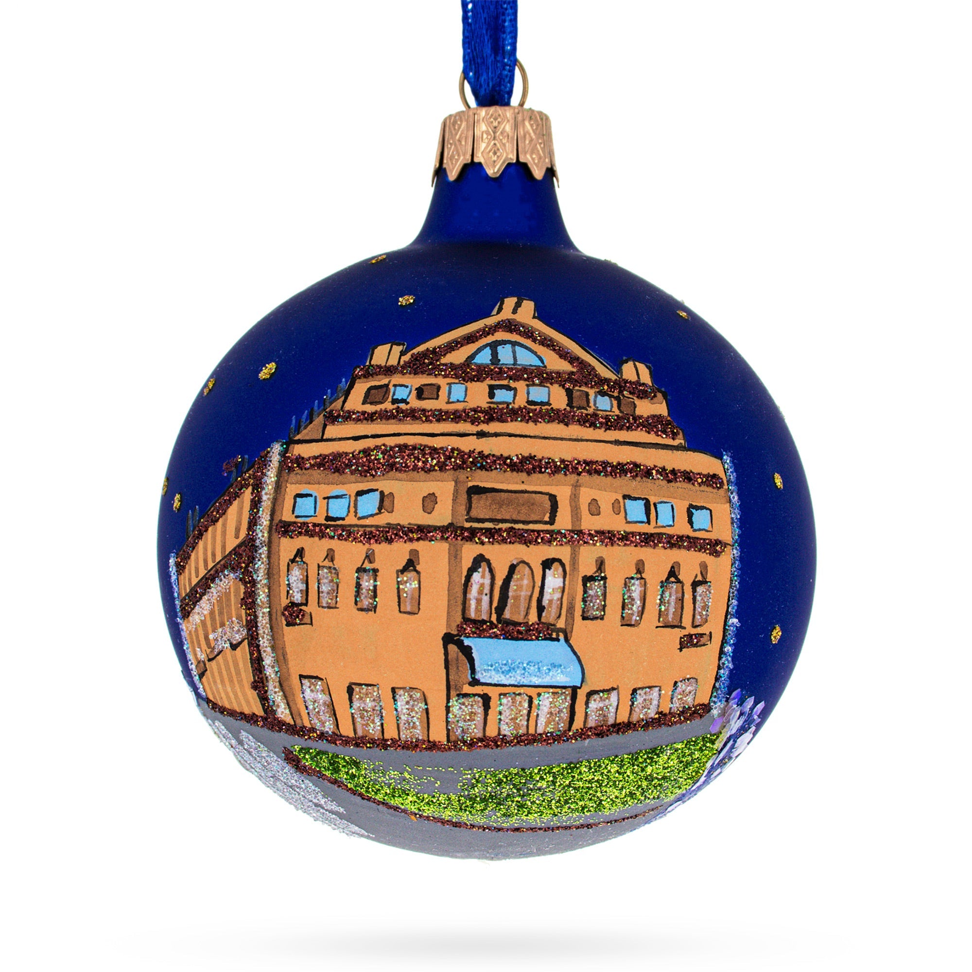 Teatro Colon, Buenos Aires, Argentina Glass Ball Ornament 3.25 Inches