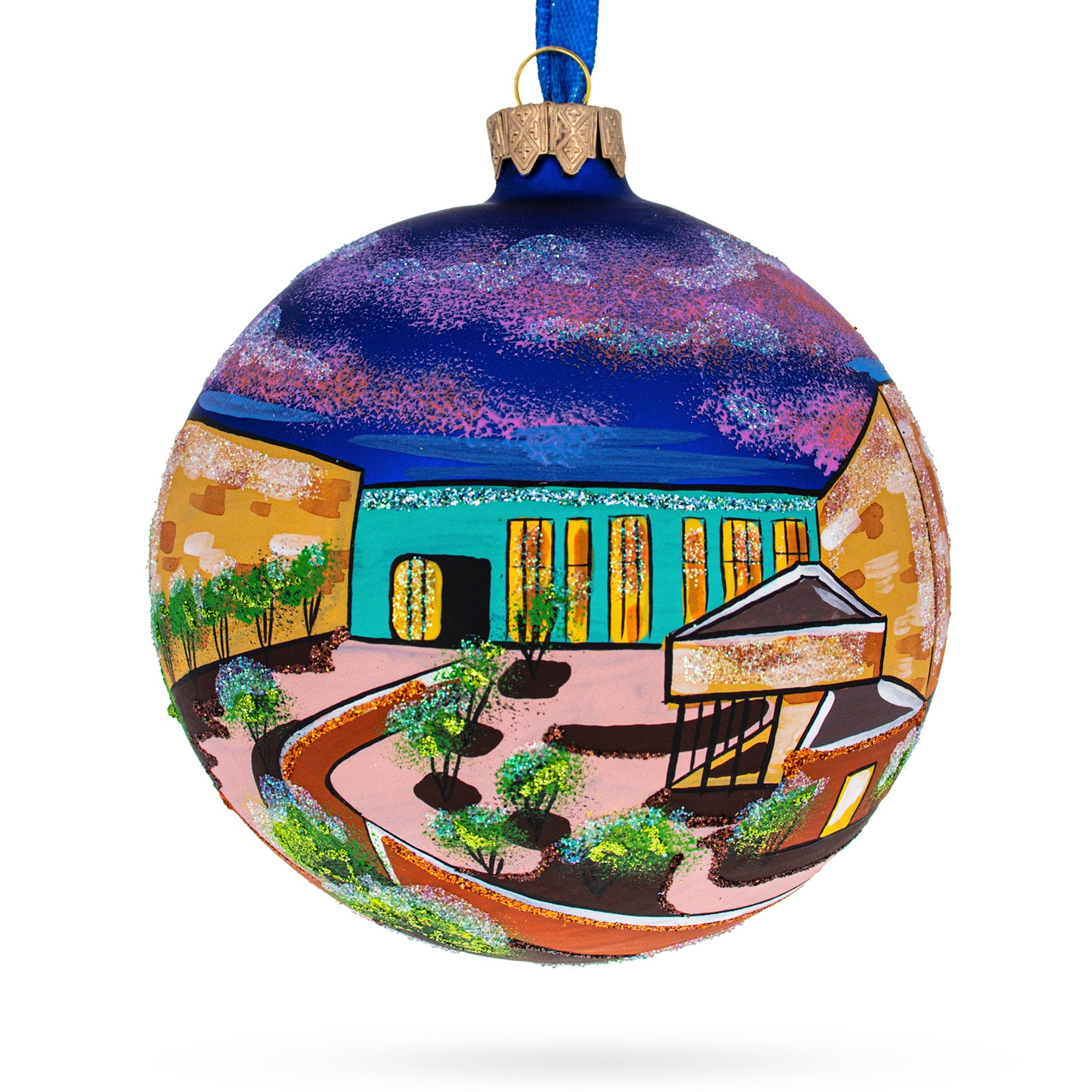 Musical Instrument Museum, Phoenix, Arizona Glass Ball Christmas Ornament 4 Inches