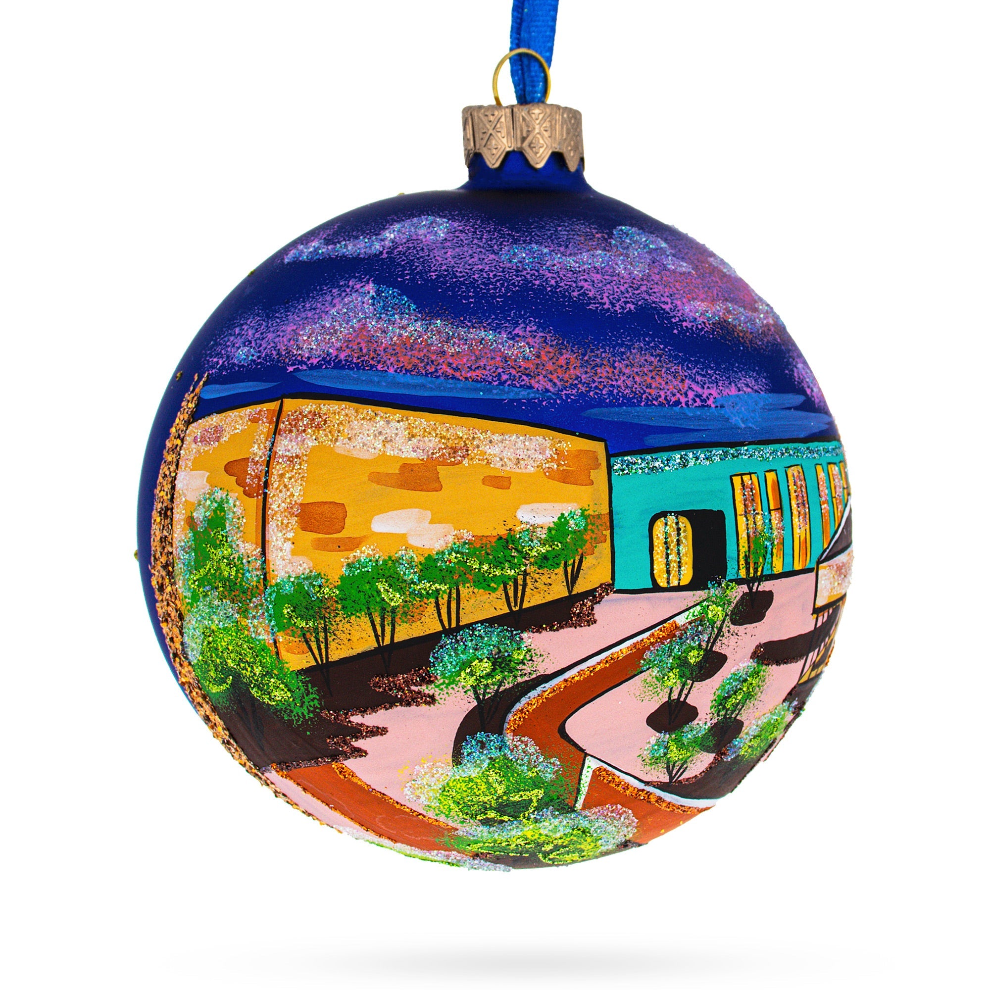 Musical Instrument Museum, Phoenix, Arizona Glass Ball Christmas Ornament 4 Inches