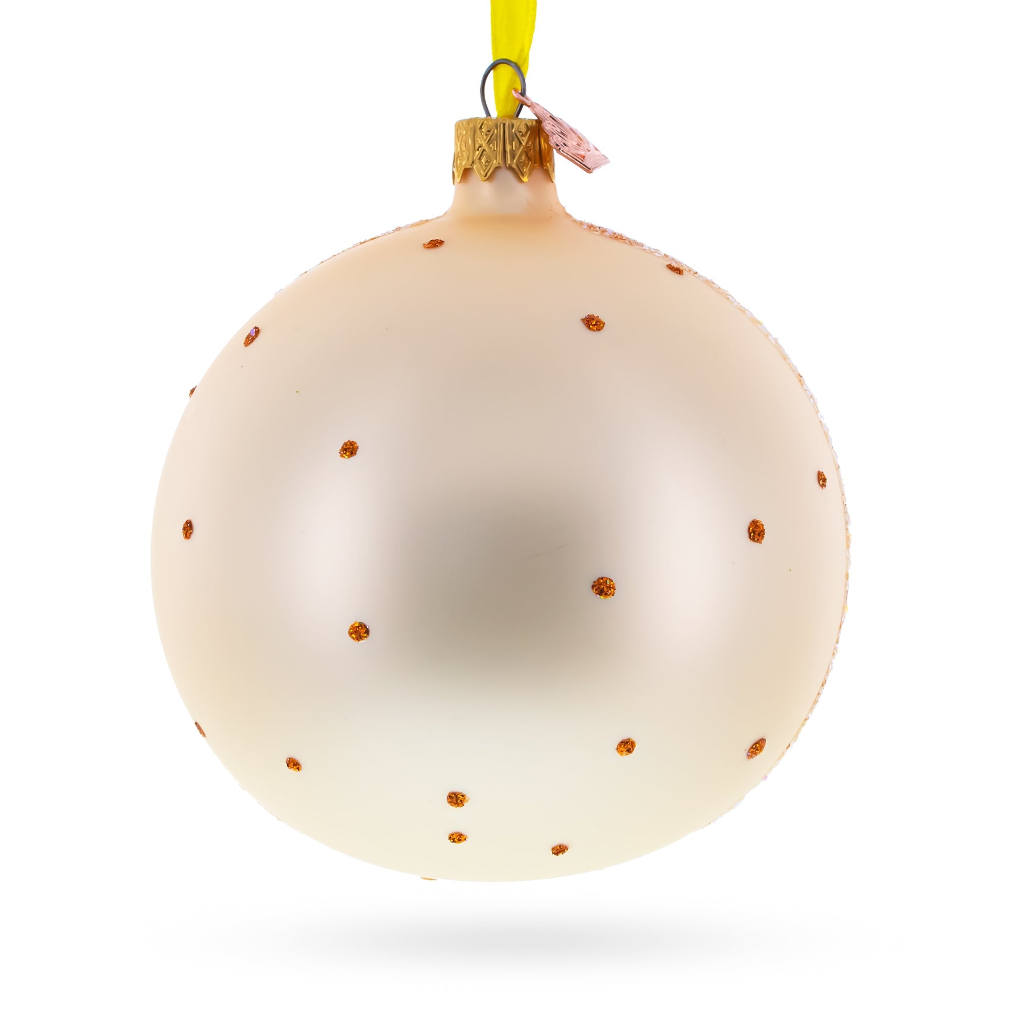 Swingin' Jazz Band Blown Glass Ball Christmas Ornament 4 Inches