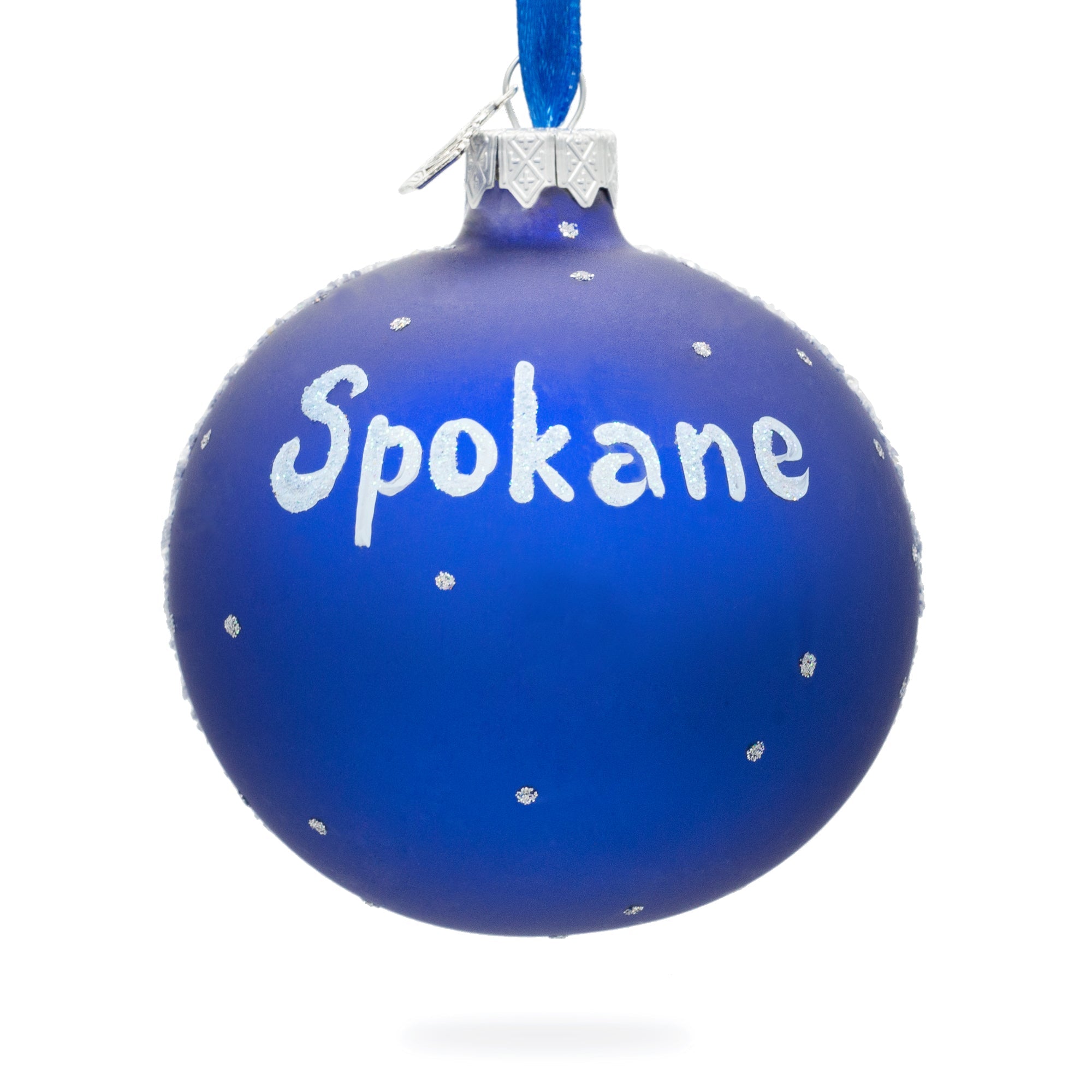 Manito Park, Spokane, Washington, Usa Glass Ball Christmas Ornament 3.25 Inches