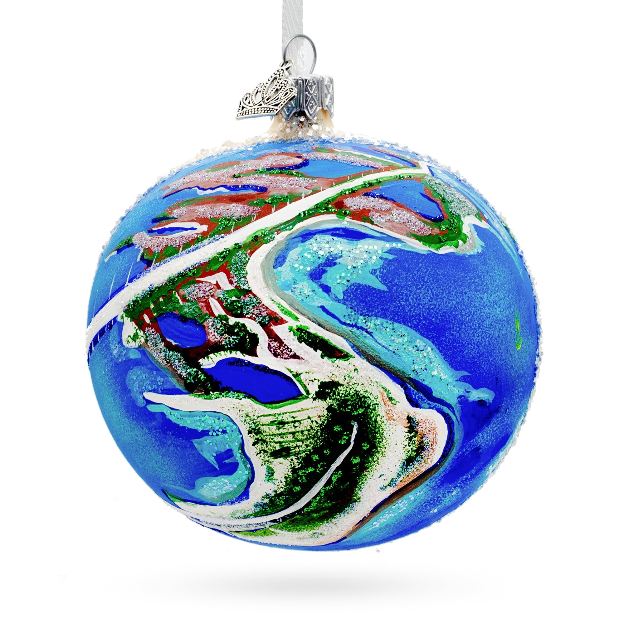 Florida Keys, Usa Glass Ball Christmas Ornament 4 Inches