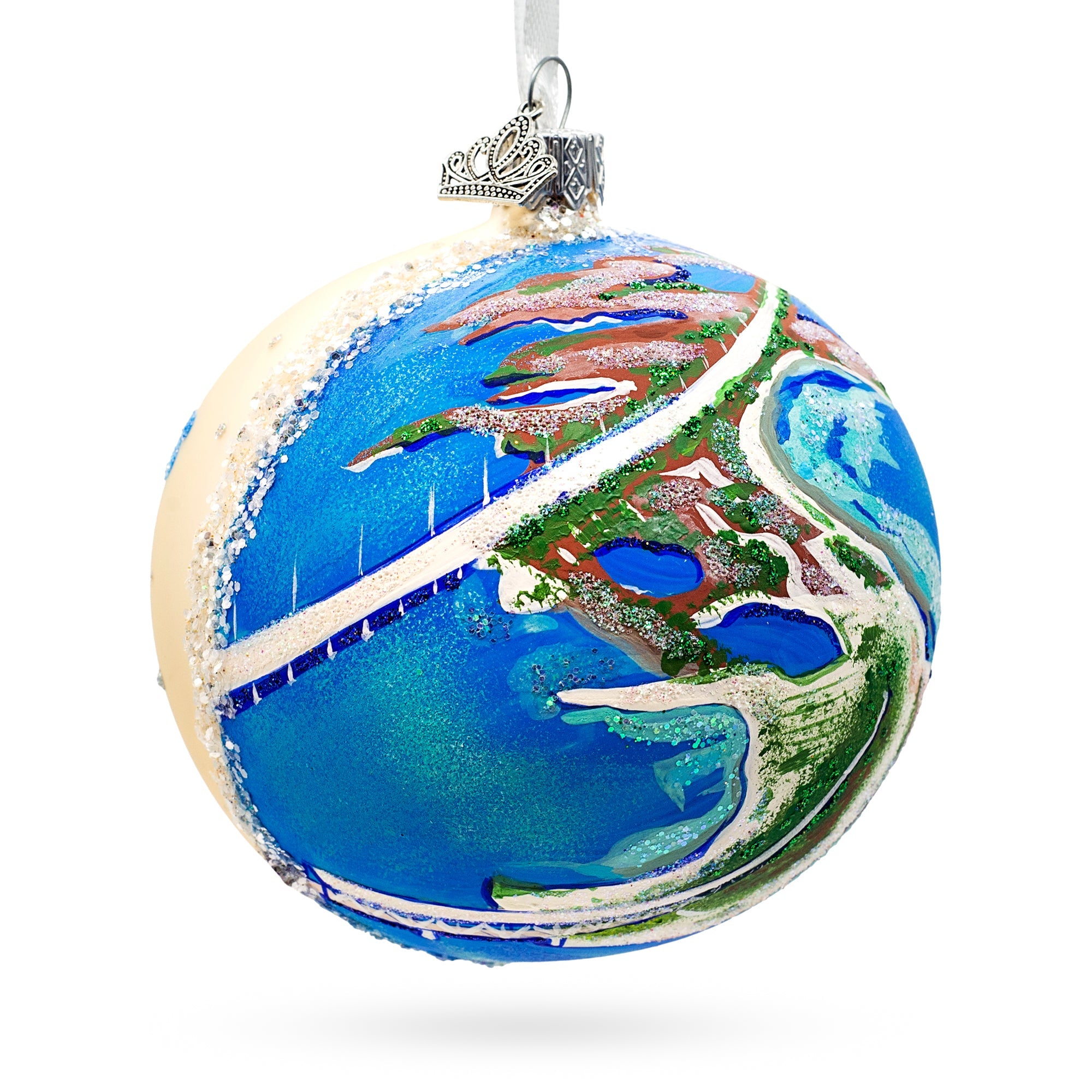 Florida Keys, Usa Glass Ball Christmas Ornament 4 Inches