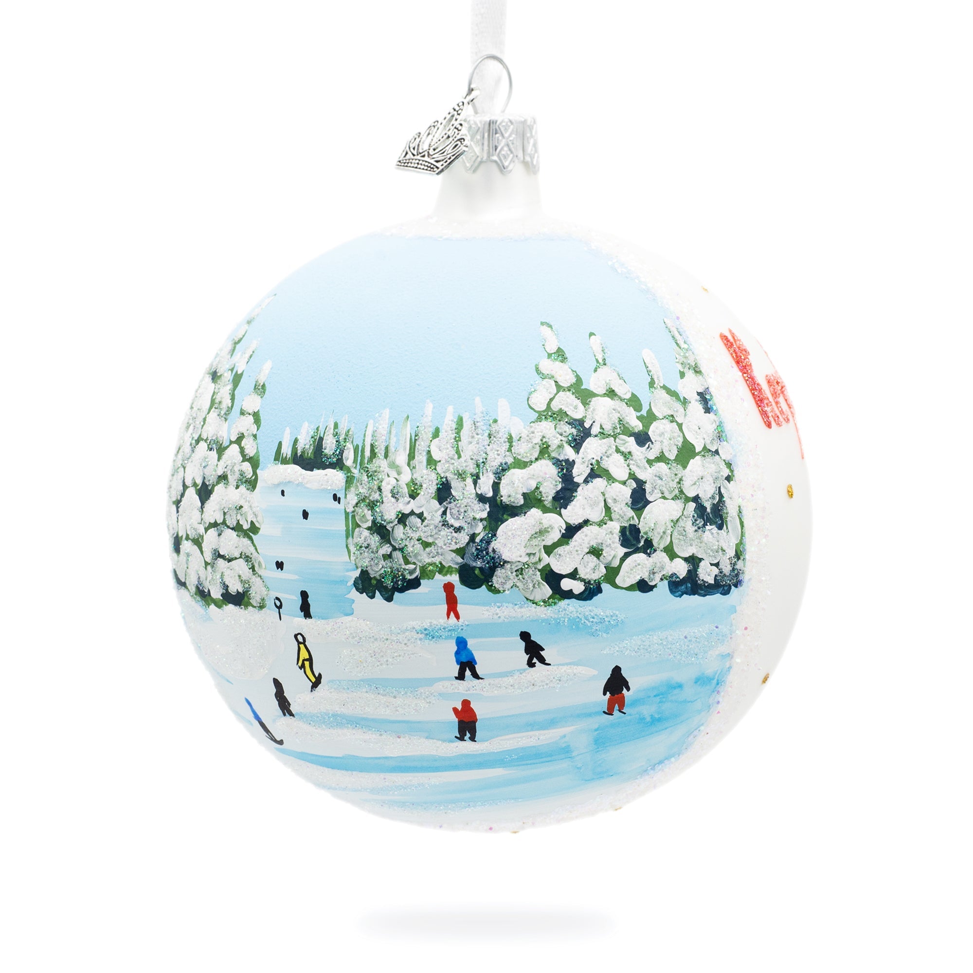 Keystone Ski Resort, Colorado, Usa Glass Ball Christmas Ornament 4 Inches