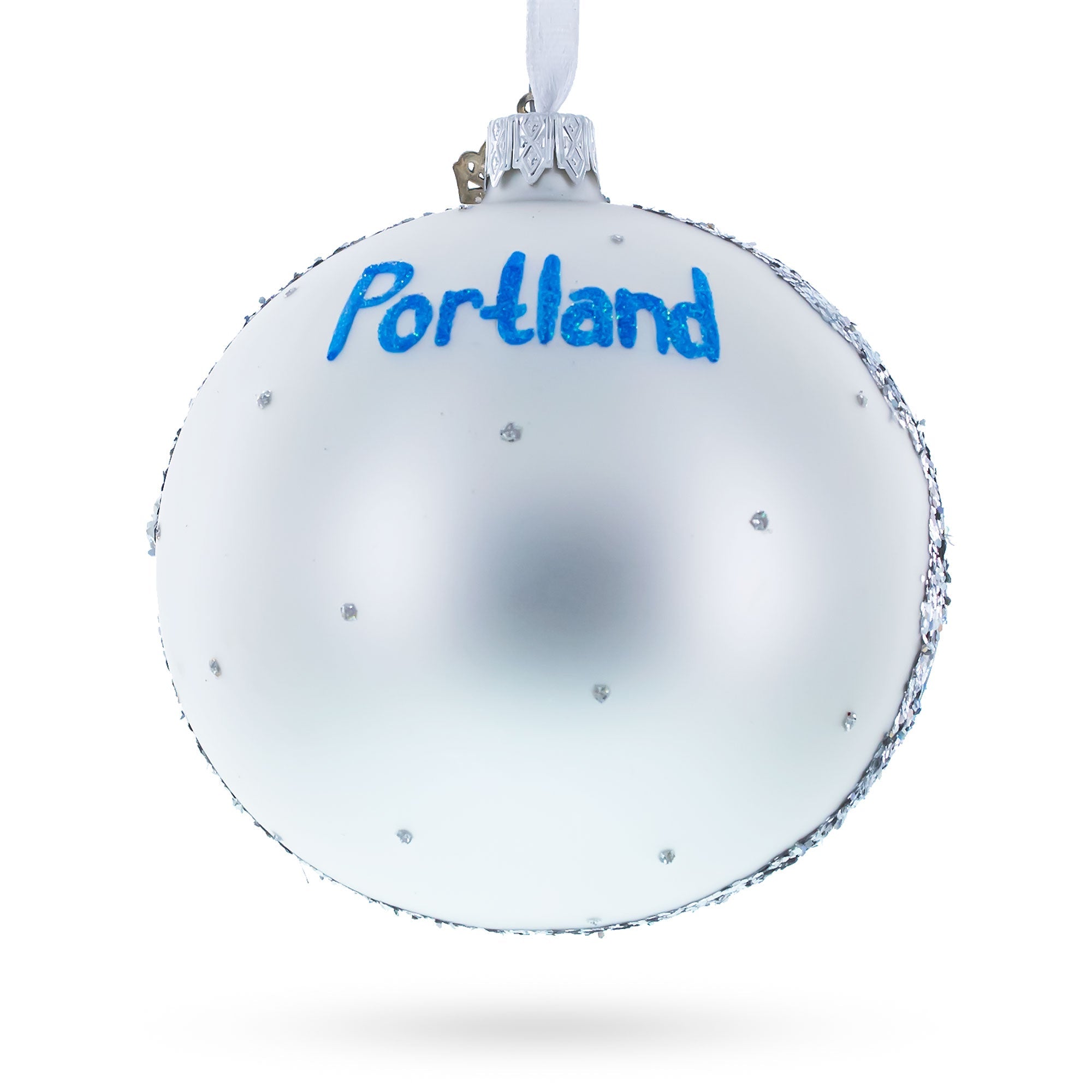 Japanese Garden, Portland, Oregon, Usa Glass Ball Christmas Ornament