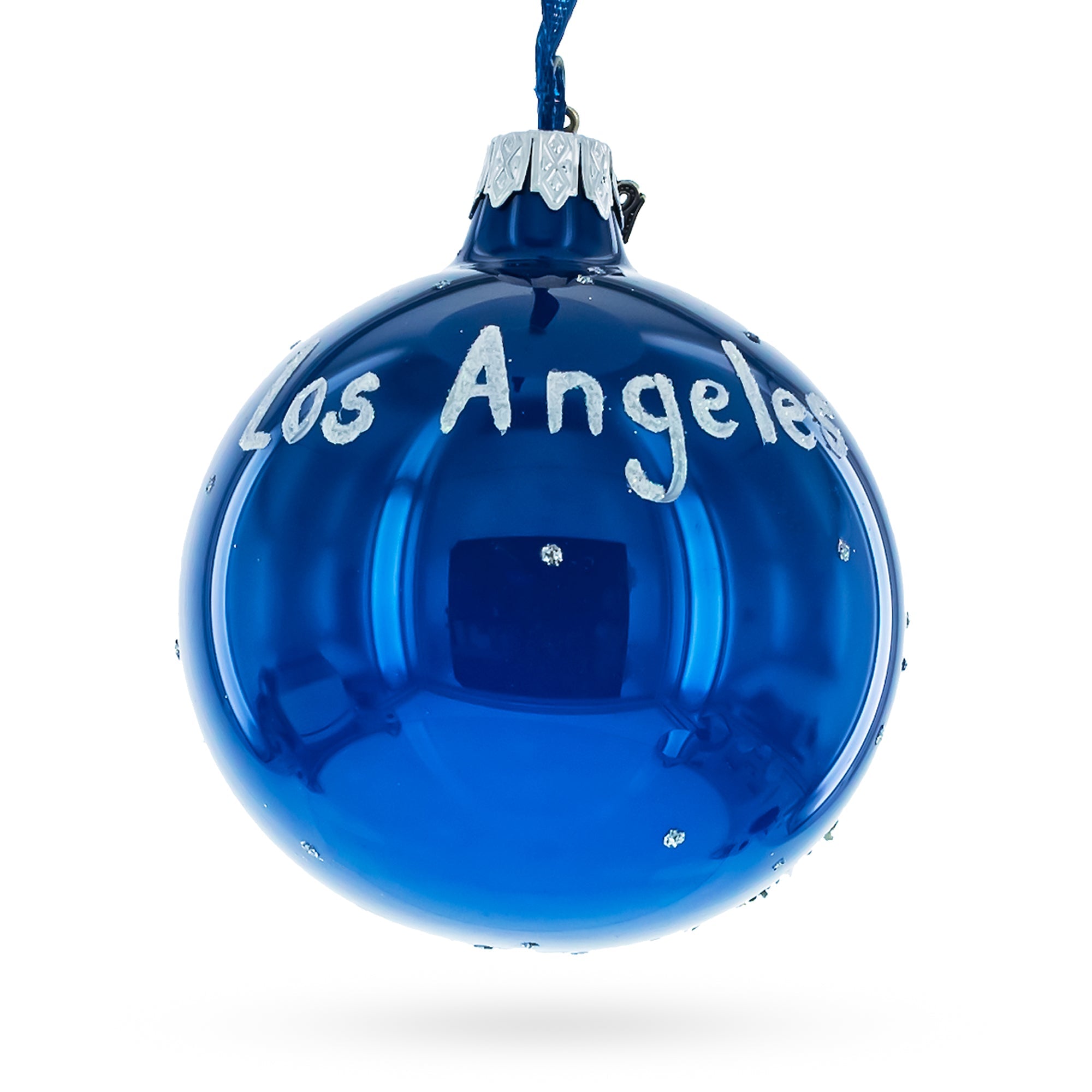 Concert Hall Los Angeles, California Glass Ball Christmas Ornament 3.25 Inches