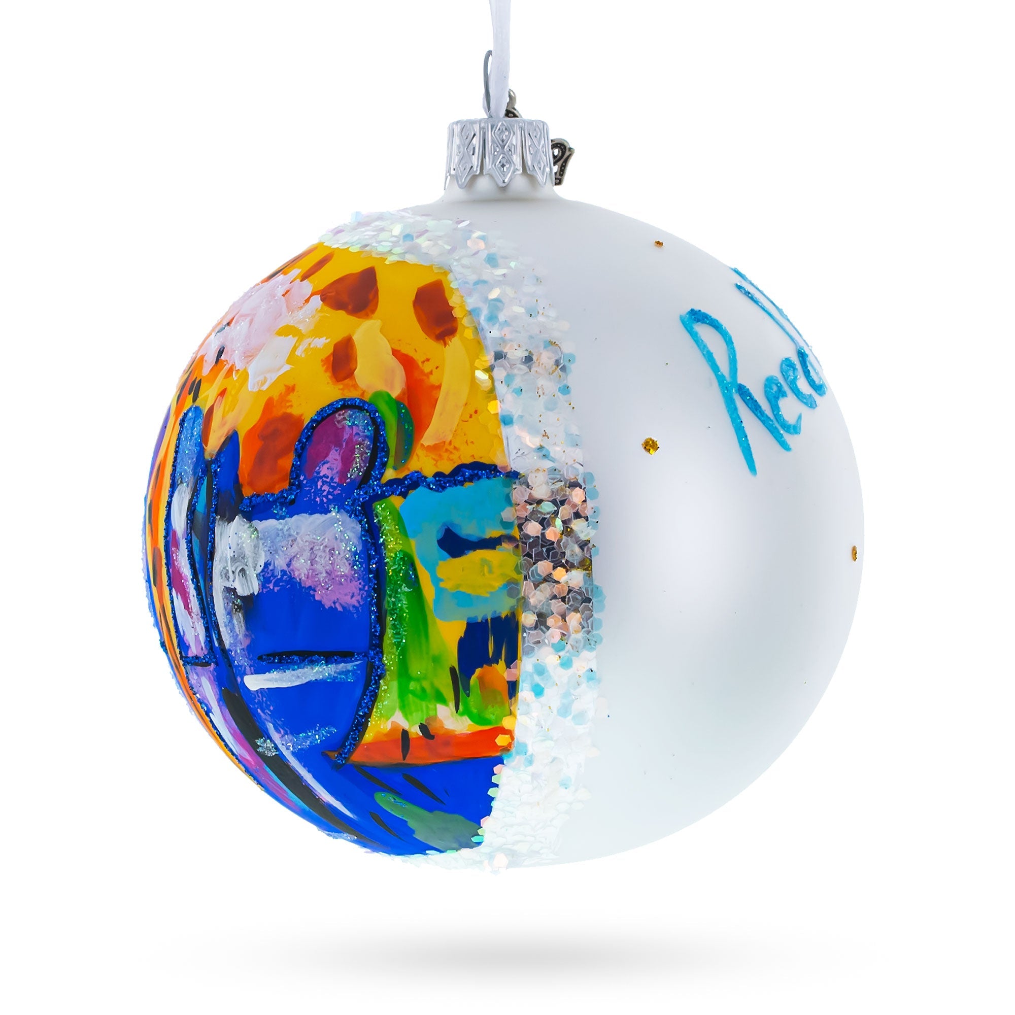 Reed Flute Caves, China Glass Ball Christmas Ornament