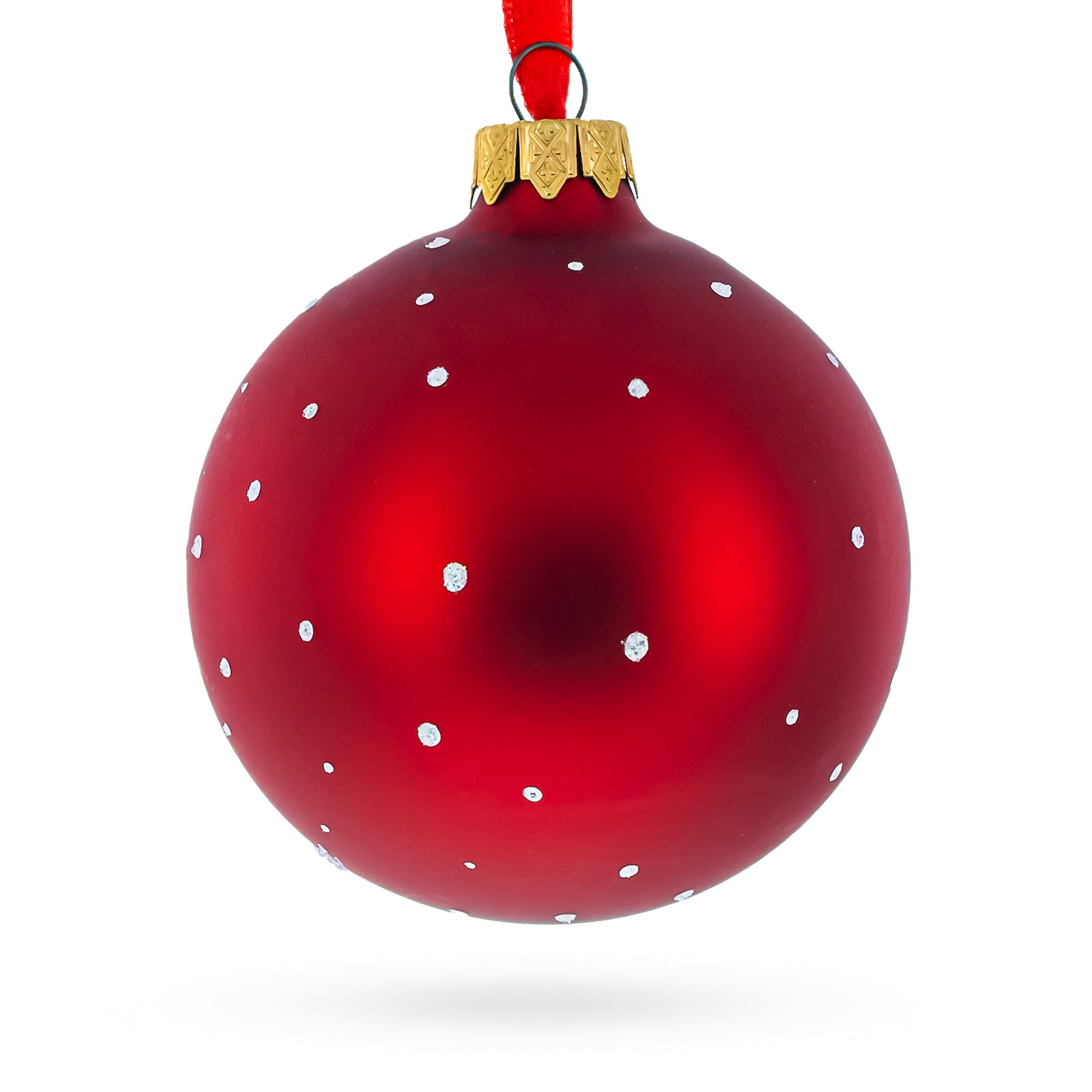 Skilled Car Mechanic - Blown Glass Ball Christmas Ornament 3.25 Inches