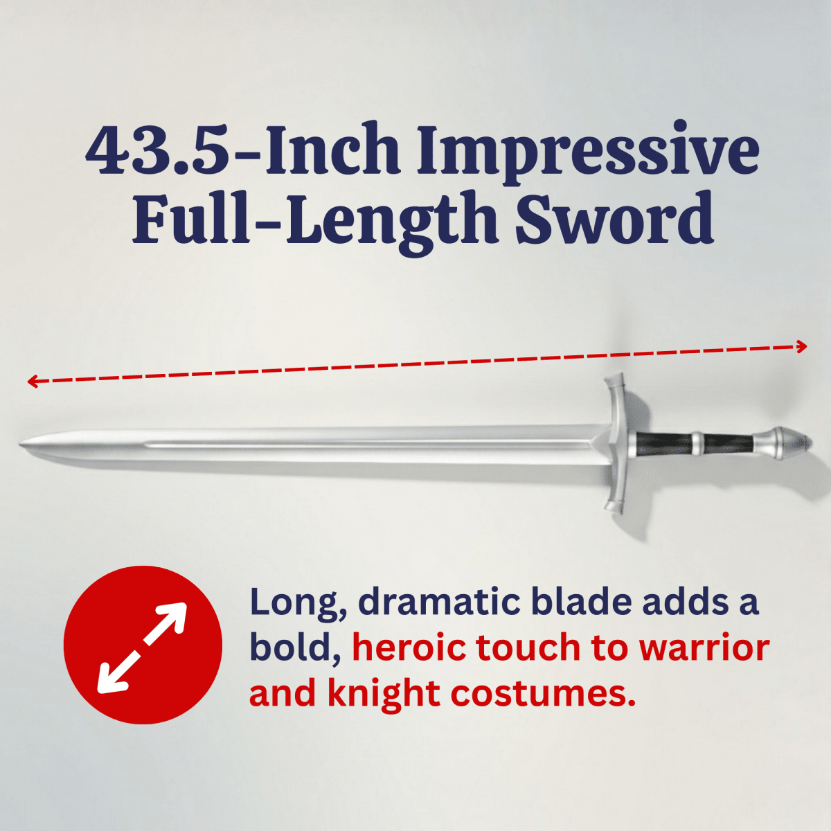 Knight Sword 43.5'' (foam)