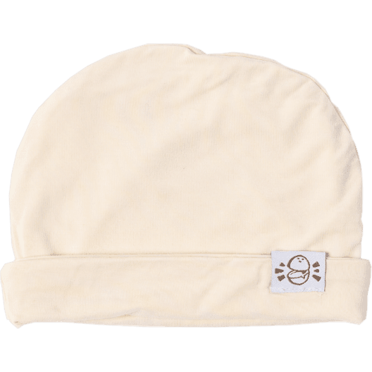 Knit Beanie In Coconut Cream