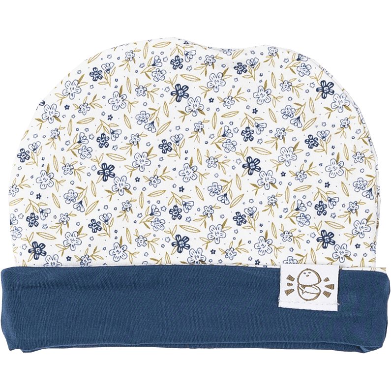 Knit Beanie In Ditzy Daisy