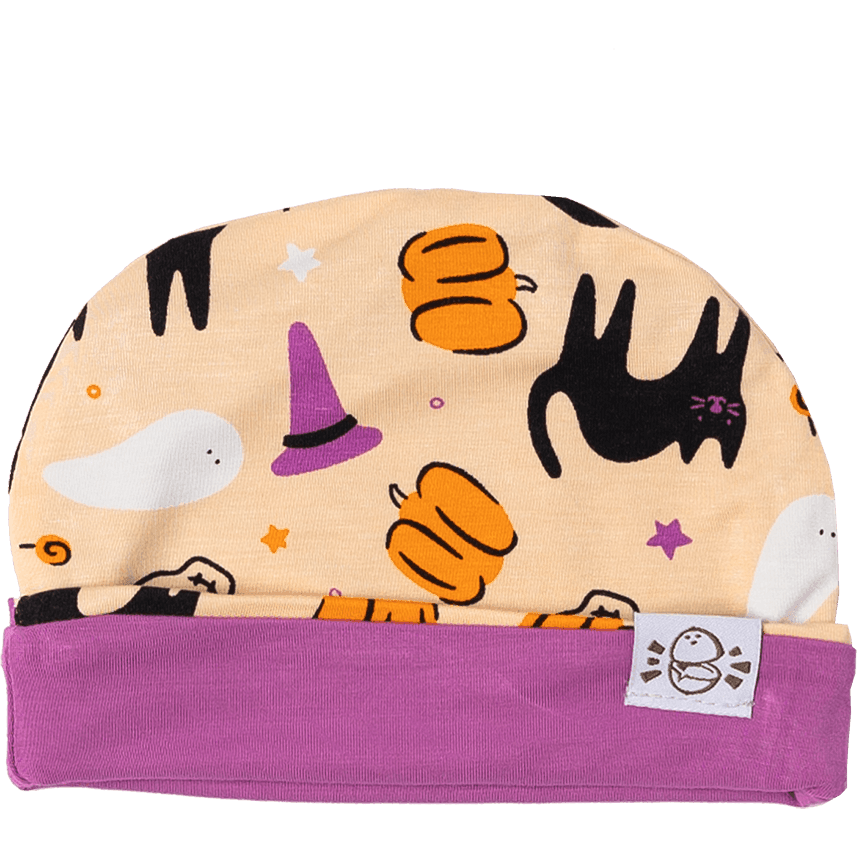 Knit Beanie In Spooky Days