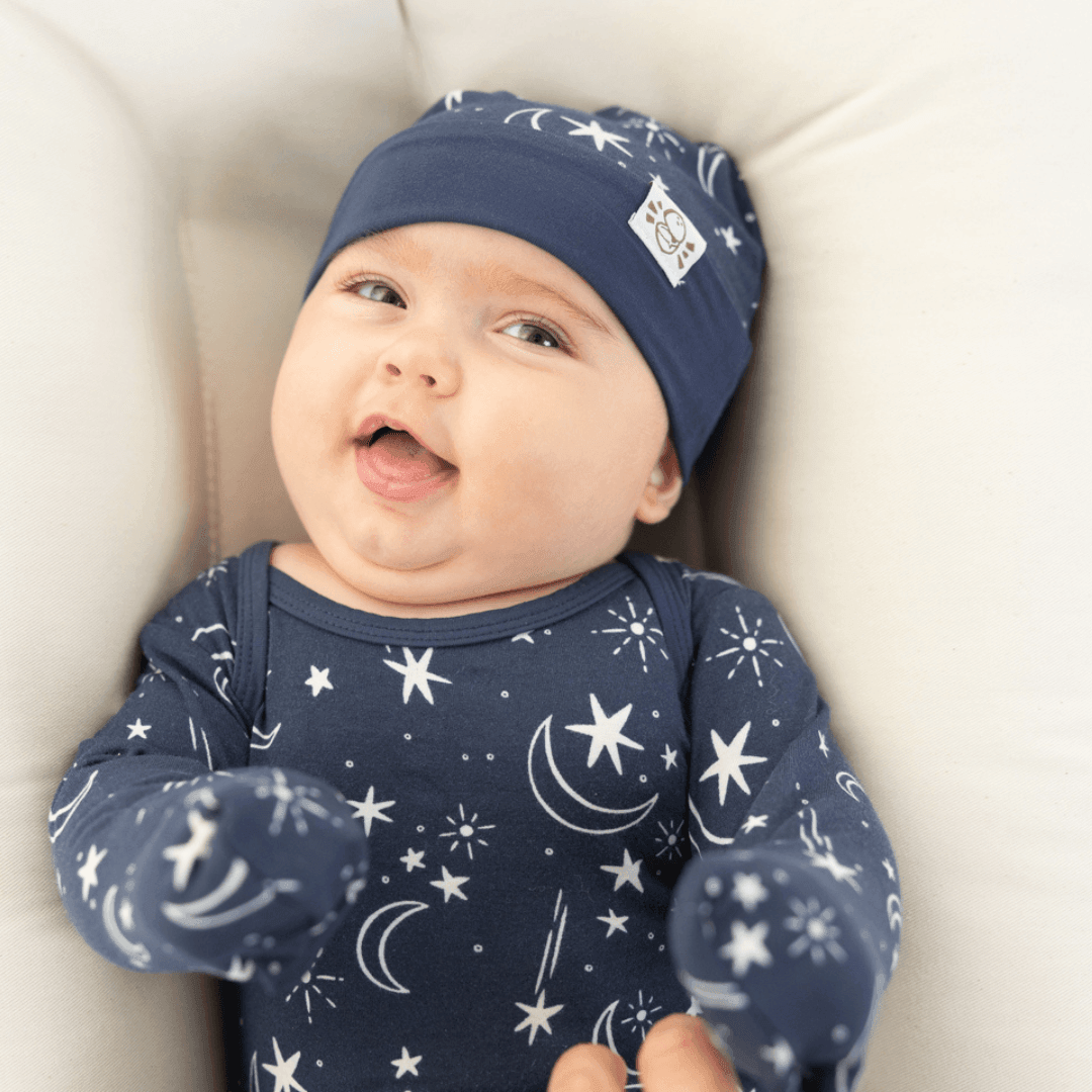 Knit Beanie In Summer Nights