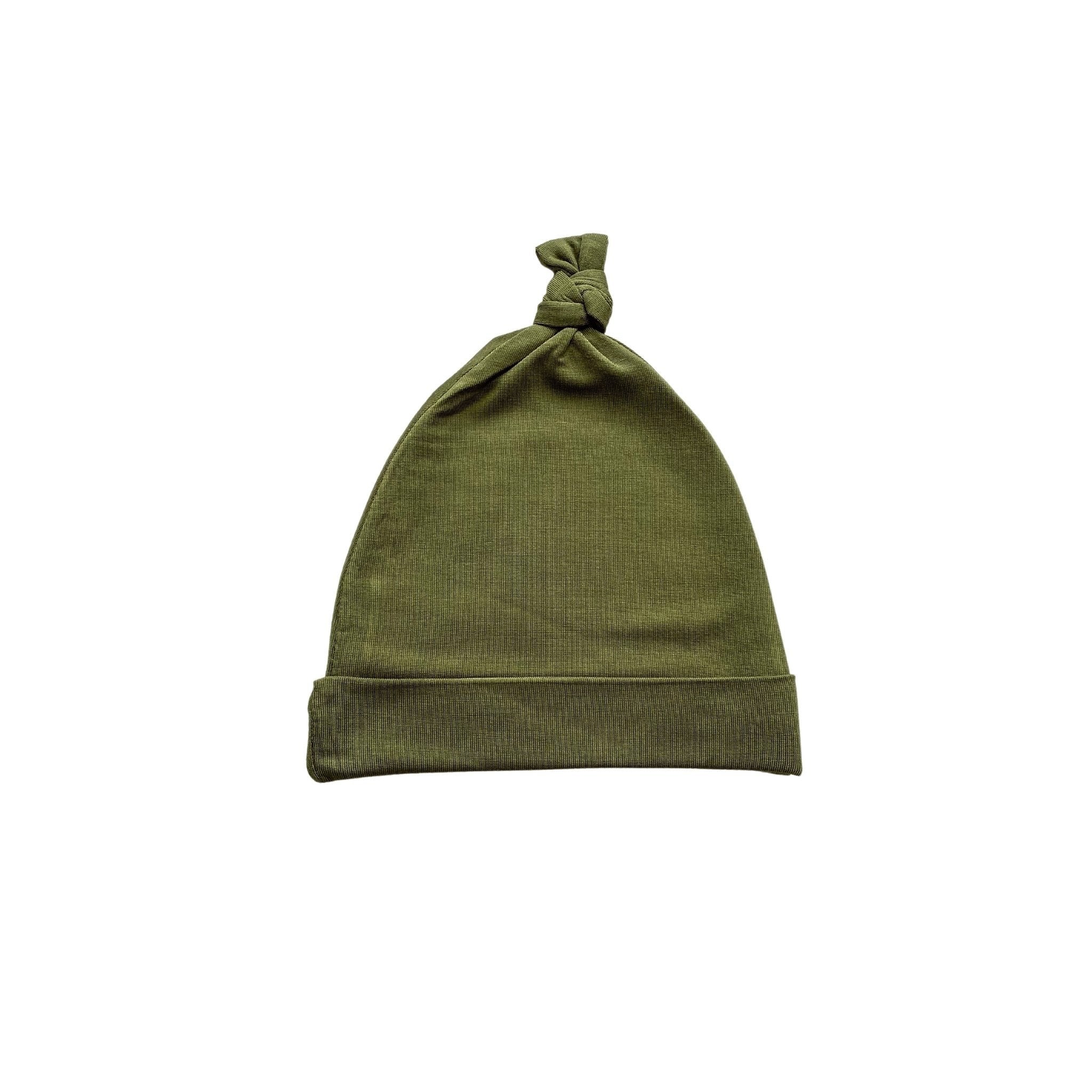 Knot Hat - Olive Green