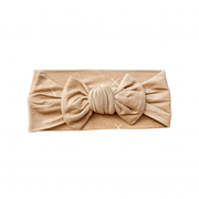 Knotted Headband - Beige X’s