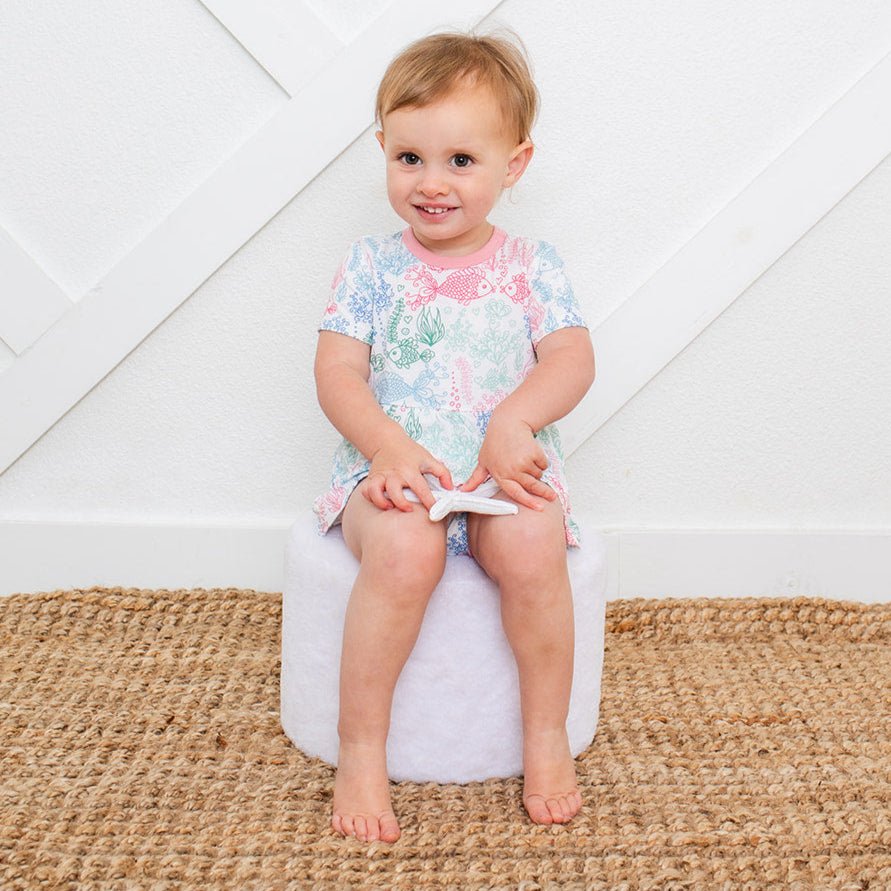 Koi Fish Bodysuit Dress