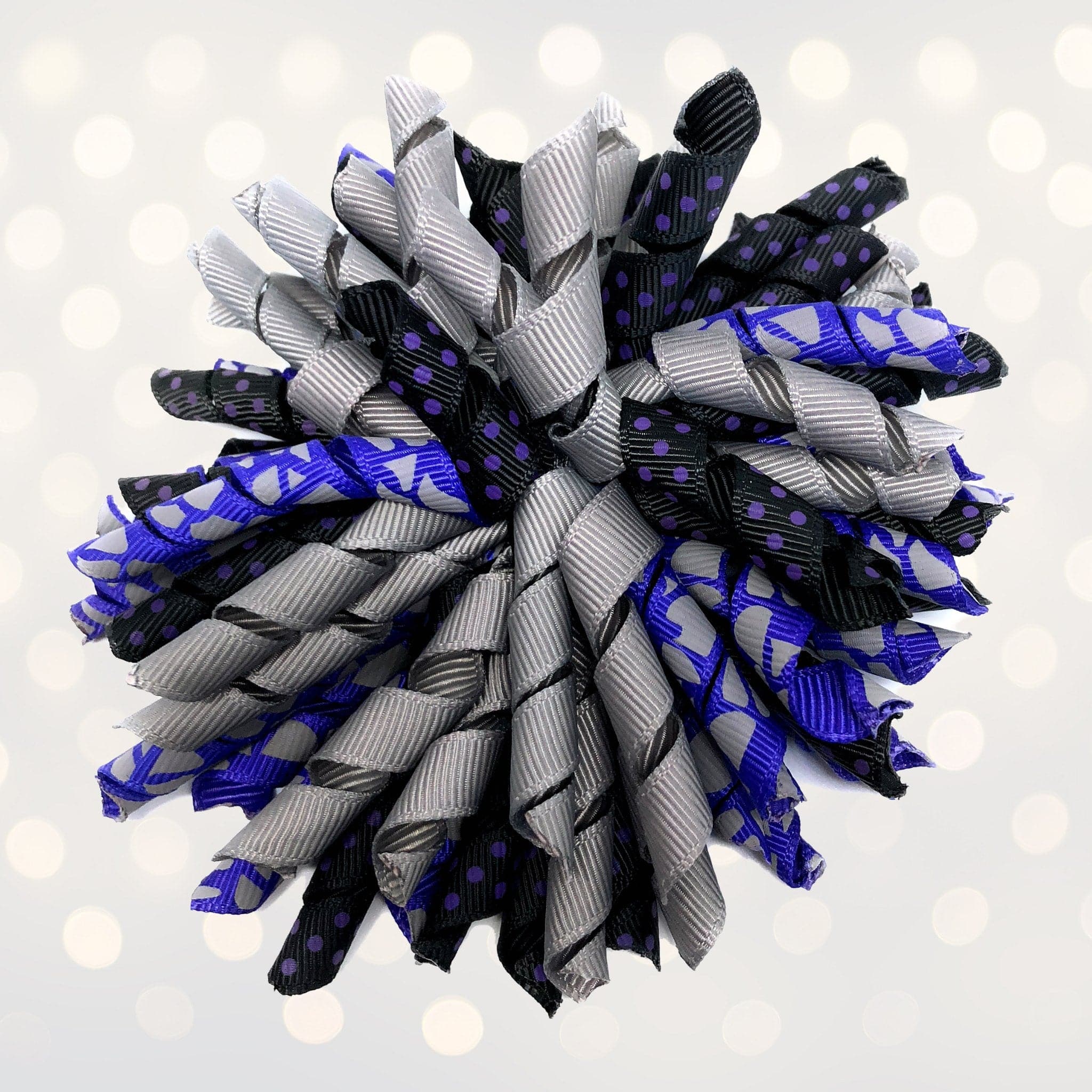 Korker Curly Corkscrew Hair Bow