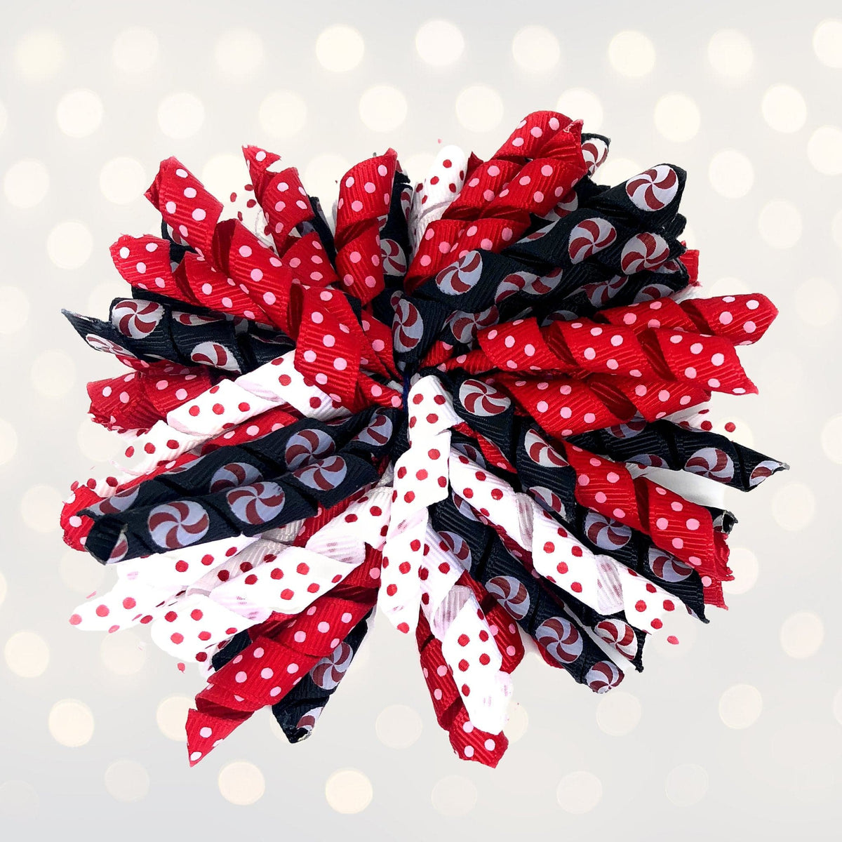 Korker Curly Corkscrew Hair Bow