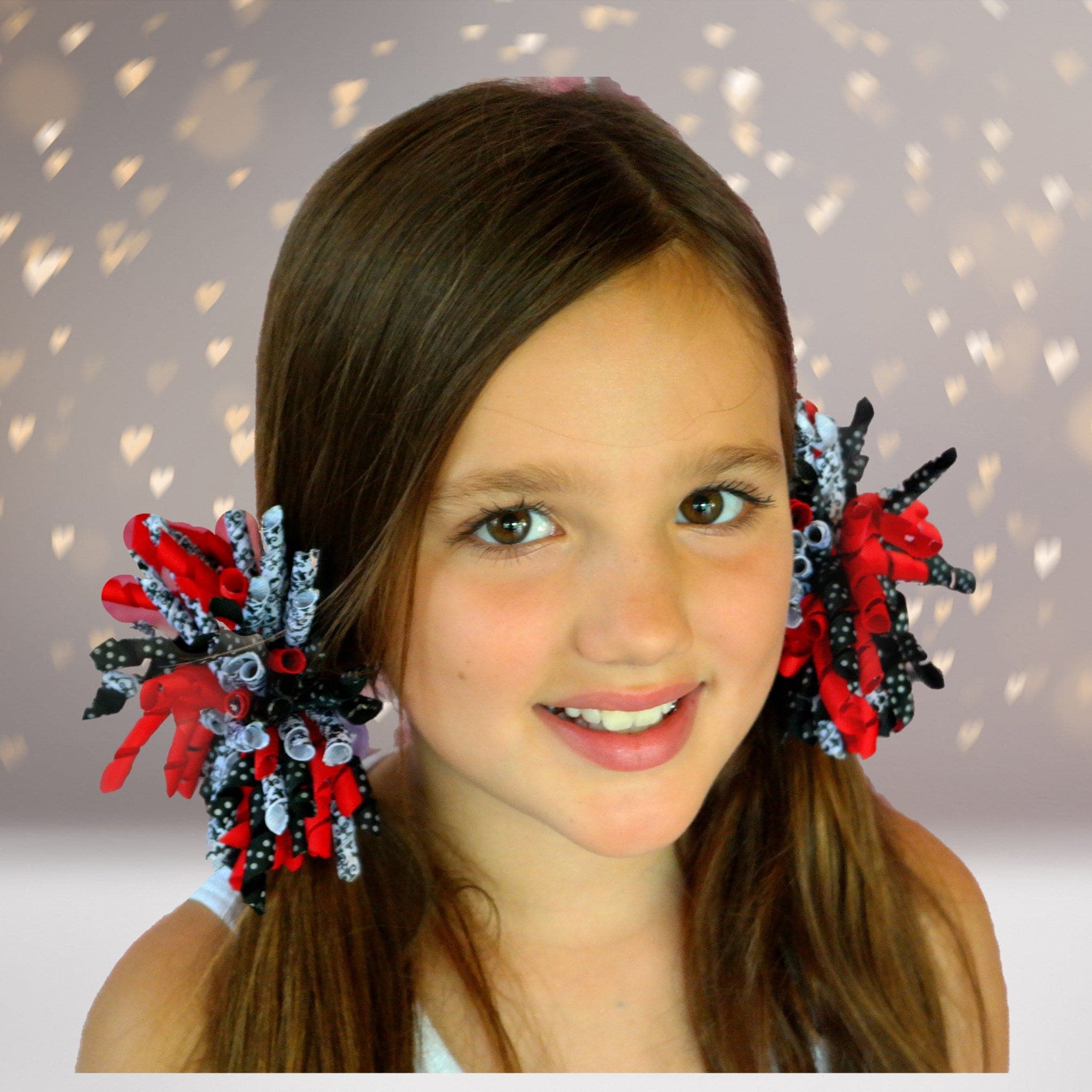 Korker Curly Corkscrew Hair Bow