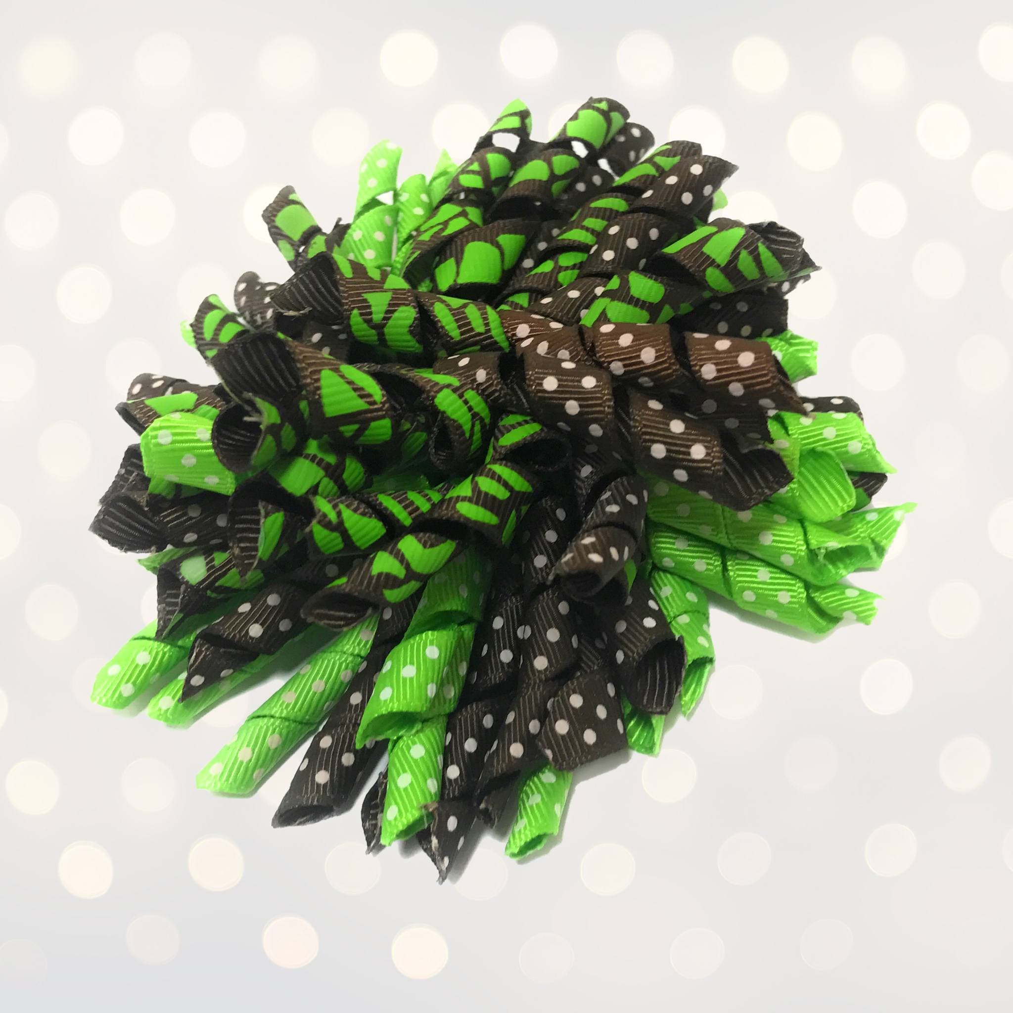 Korker Curly Corkscrew Hair Bow
