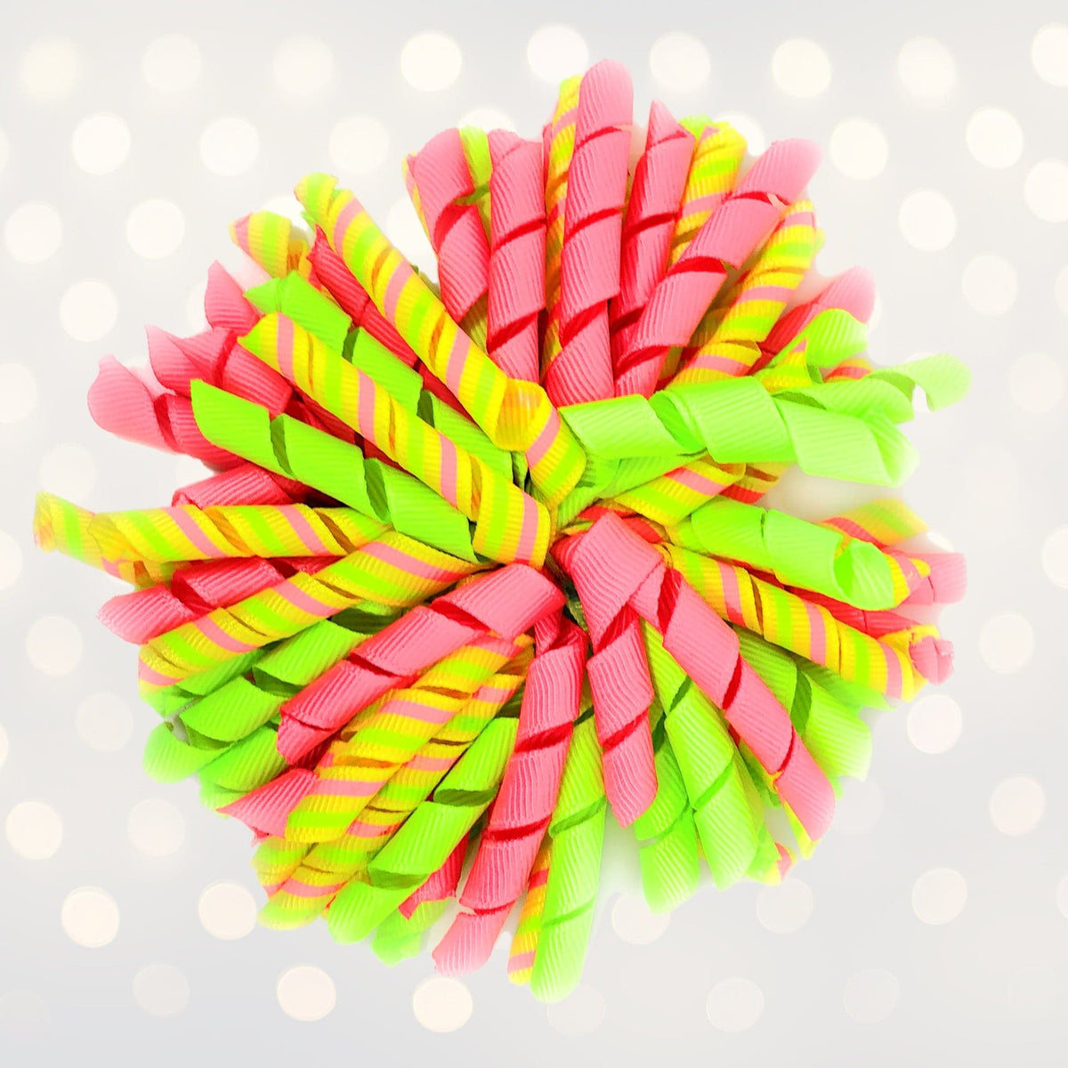 Korker Curly Corkscrew Hair Bow