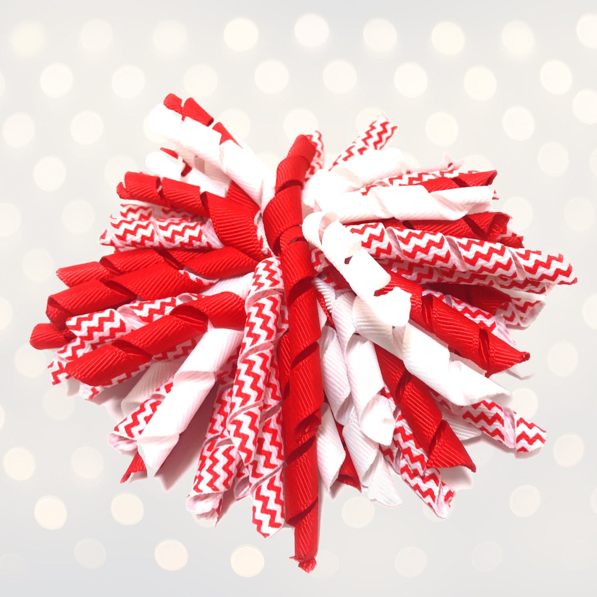 Korker Curly Corkscrew Hair Bow