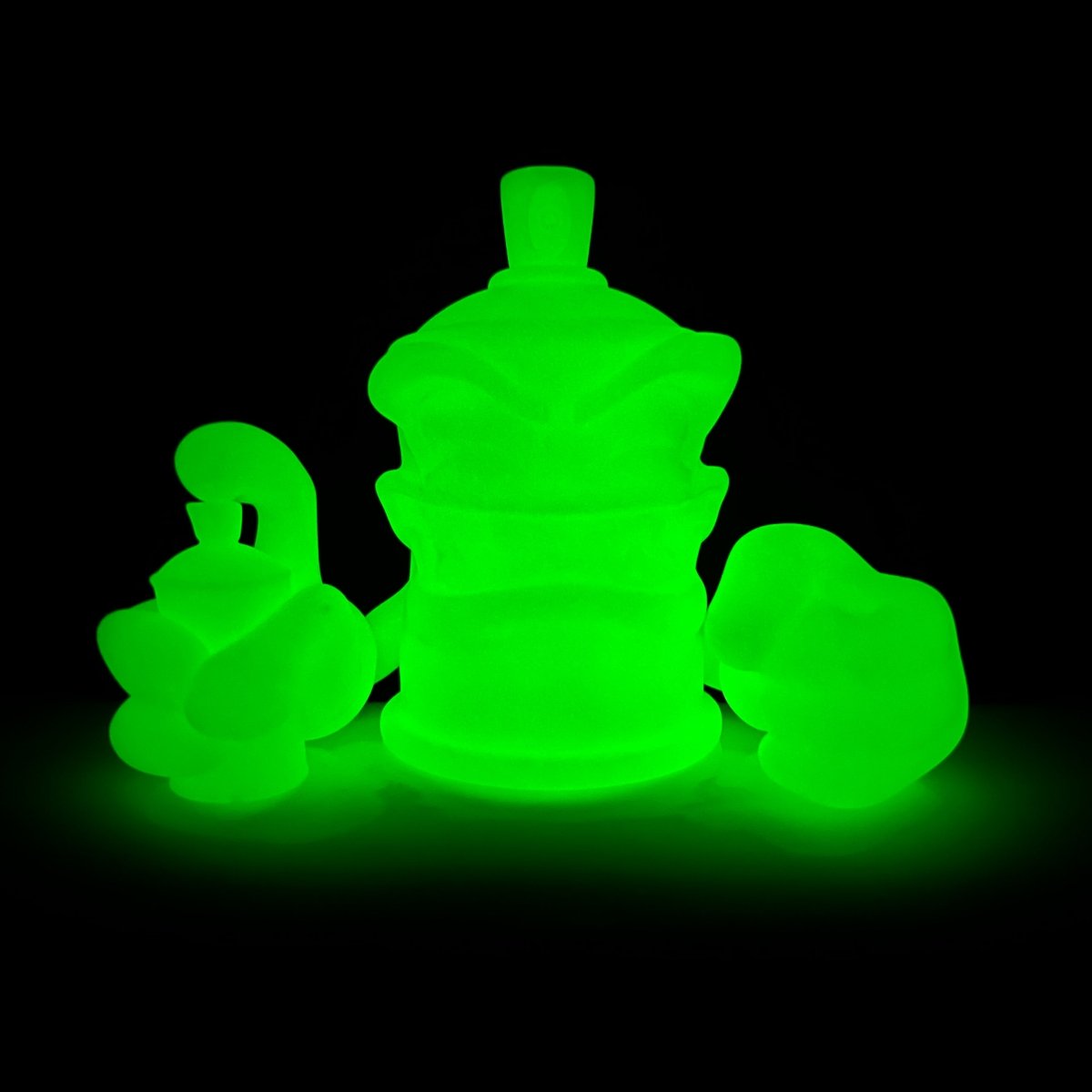 Krush The Kan 5 Inch Diy Glow In The Dark Vinyl Figure