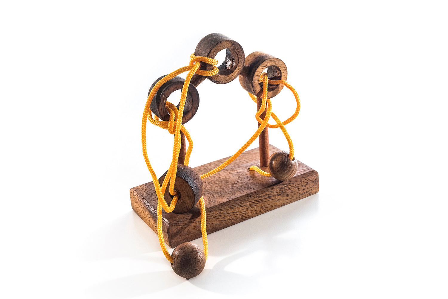3 Posts - Wooden Brain Teaser Puzzle